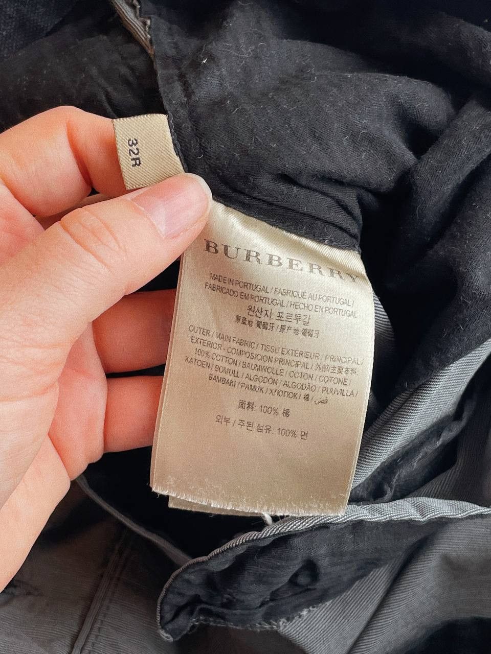 Burberry Burberry Pants Grey Low Rise Size US 32 / EU 48 - 14 Thumbnail