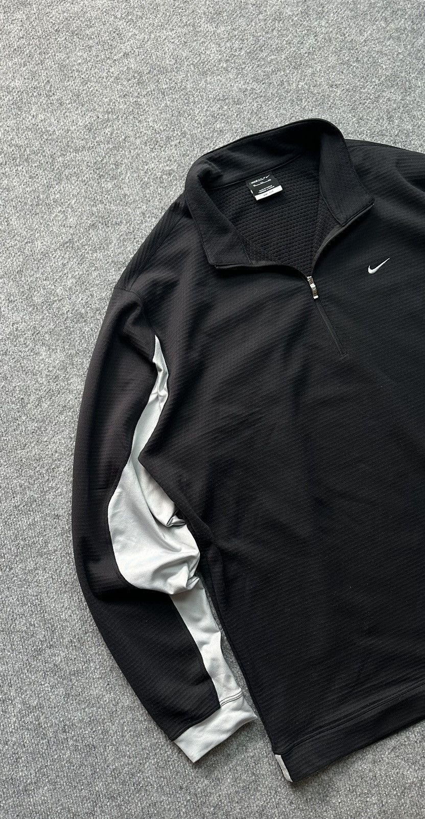 Nike × Vintage Vintage zip sweatshirt Nike golf dri-fit Size US XL / EU 56 / 4 - 3 Thumbnail