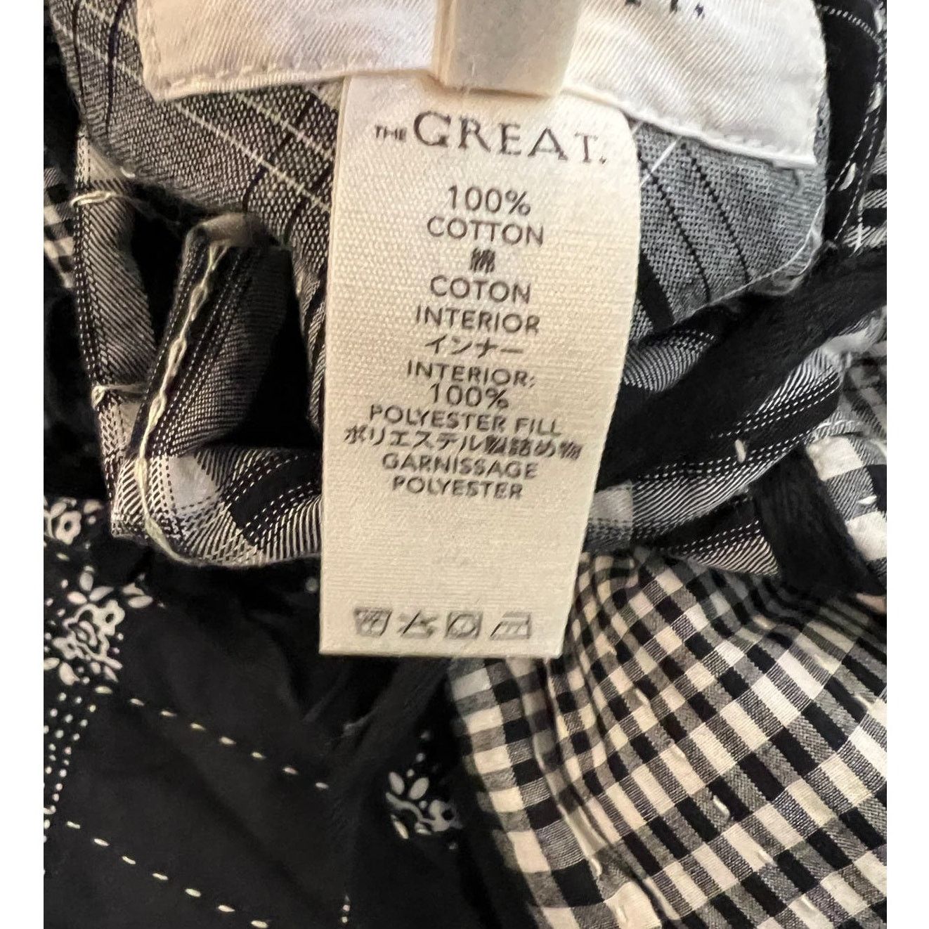 THE GREAT THE GREAT. The Reversible Quilted Jacket (3/Large) Size L / US 10 / IT 46 - 17 Thumbnail