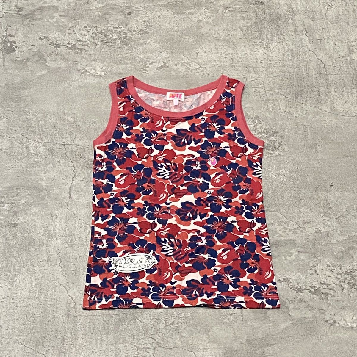 Bape Bape Floral Camo Tank Top Ladies Size S / US 4 / IT 40 - 1 Thumbnail