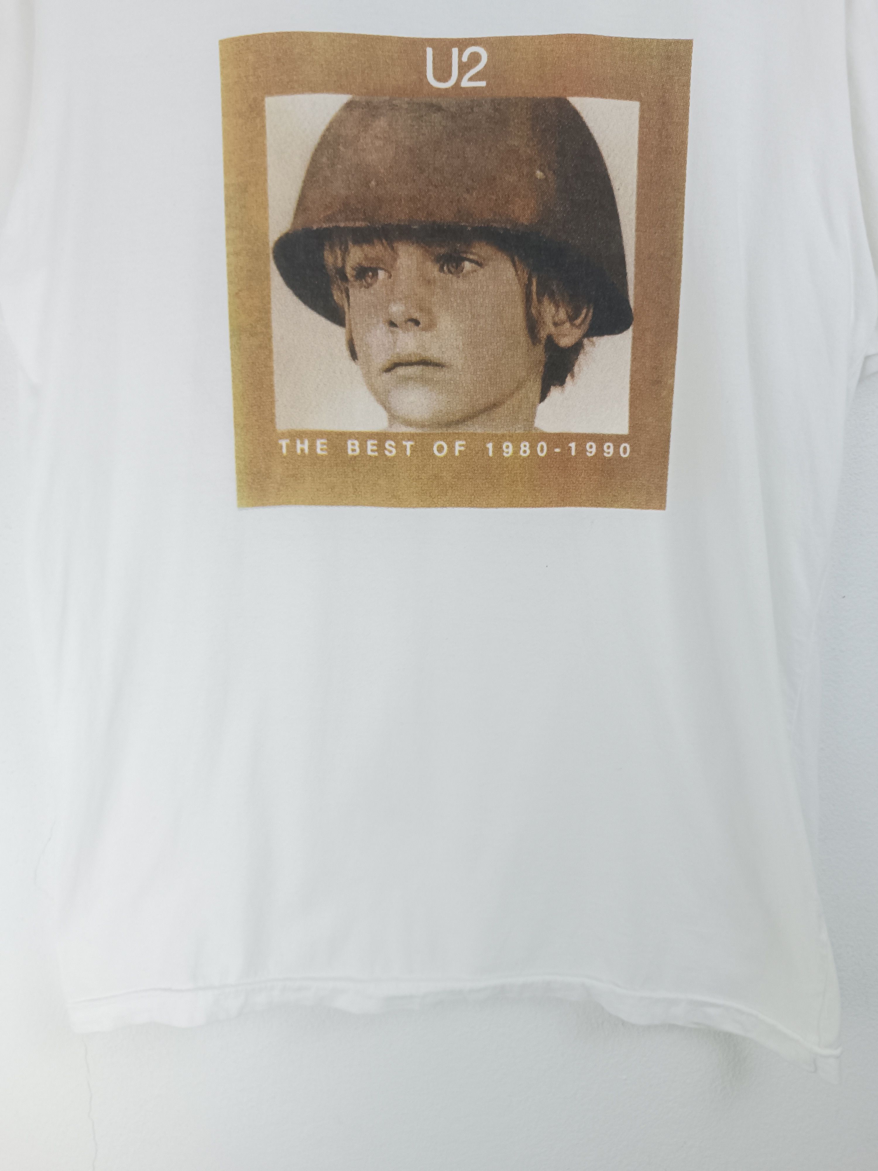 Vintage VINTAGE U2 THE BEST OF ALBUM COVER TEE BON JOVI REM Size US L / EU 52-54 / 3 - 7 Thumbnail