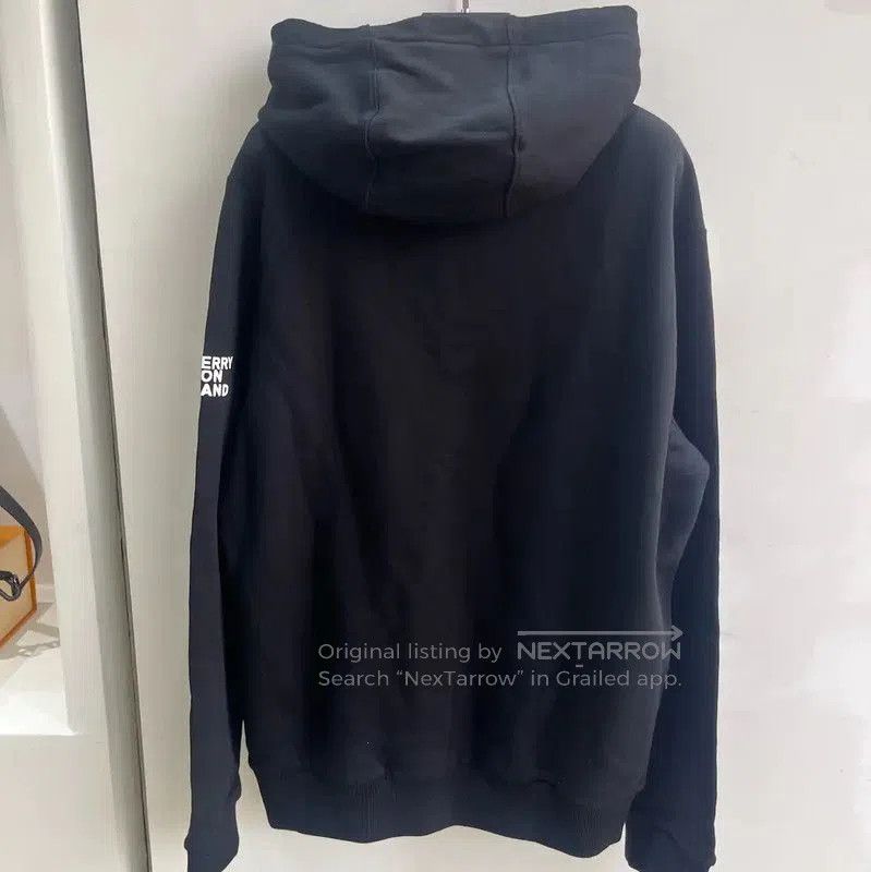 Burberry Burberry Black Cotton Women's Long Sleeve Hoodie. Size XL / US 12-14 / IT 48-50 - 2 Thumbnail