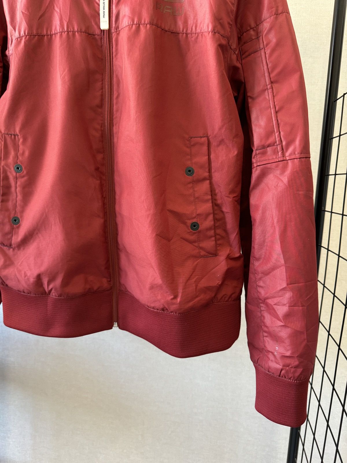 G-Star G-STAR RAW Nancor Vest Mens L Windbreaker Jacket Bomber Mesh Size US L / EU 52-54 / 3 - 6 Thumbnail