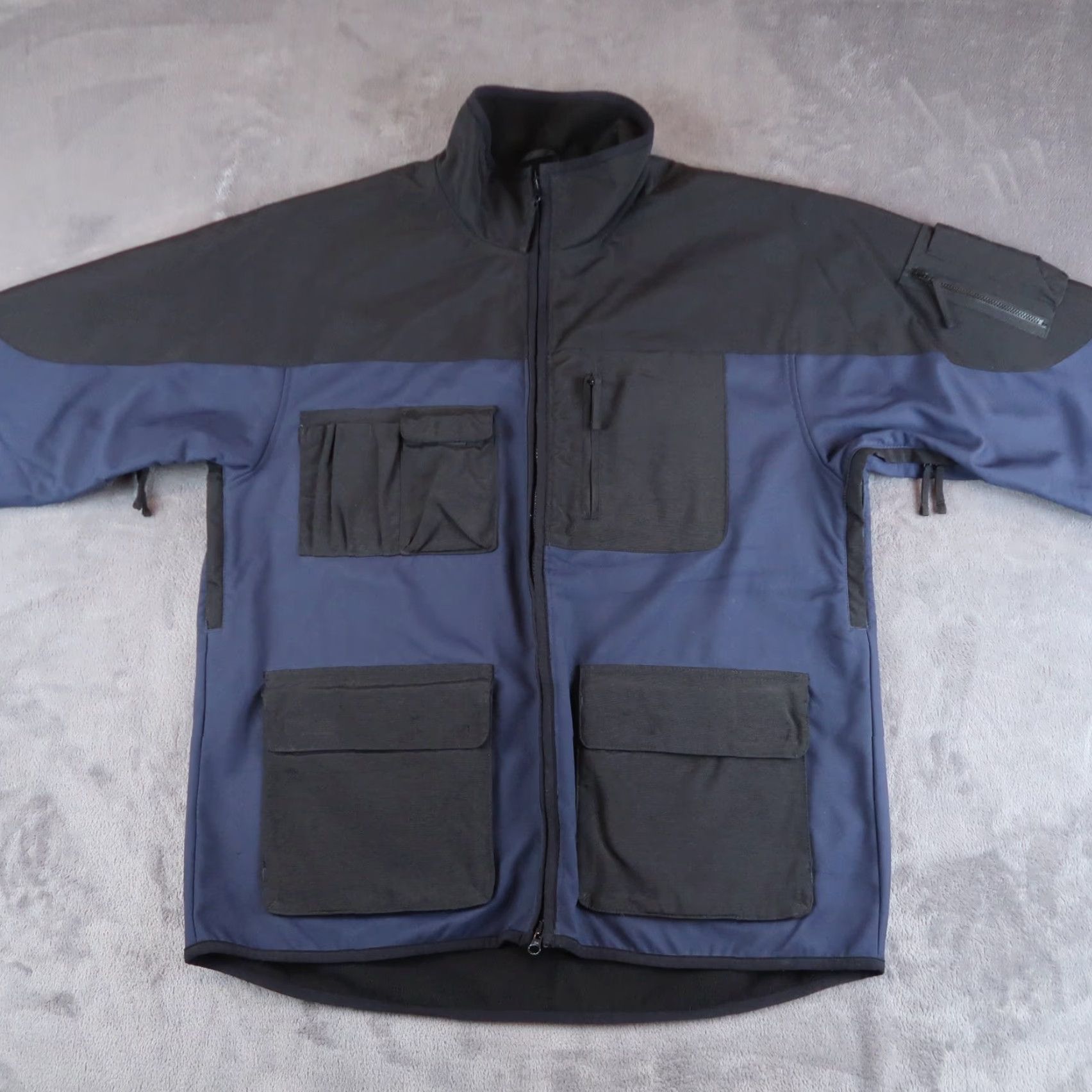 Vintage Duluth Trading Utility Jacket Men L Blue Full Zip Jacket Size US L / EU 52-54 / 3 - 6 Thumbnail