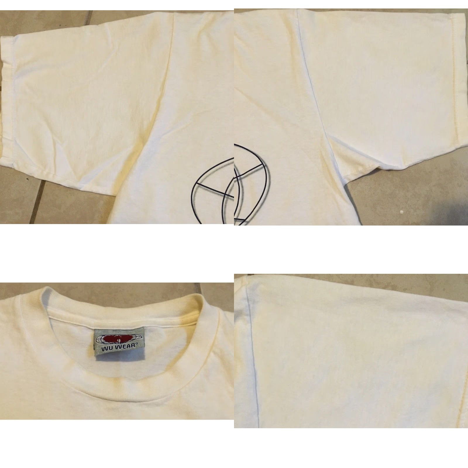 Vintage VINTAGE Wu Wear Shirt XL 90s Hip Hop New York City USA Rap Tee 80s 90s Mobb Deep Raekwon Method Man Redman Tupac Rza Gza Forever NYC Mens XL White Size US XL / EU 56 / 4 - 8 Thumbnail