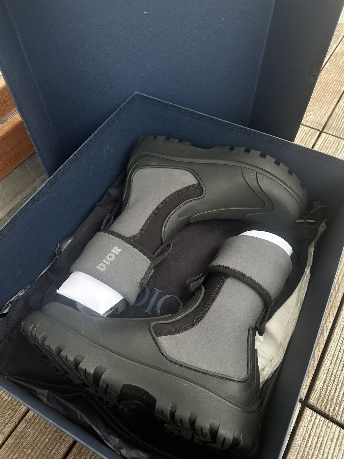 Dior Dior Garden Boot Neonprene Size US 8 / EU 41 - 11 Thumbnail