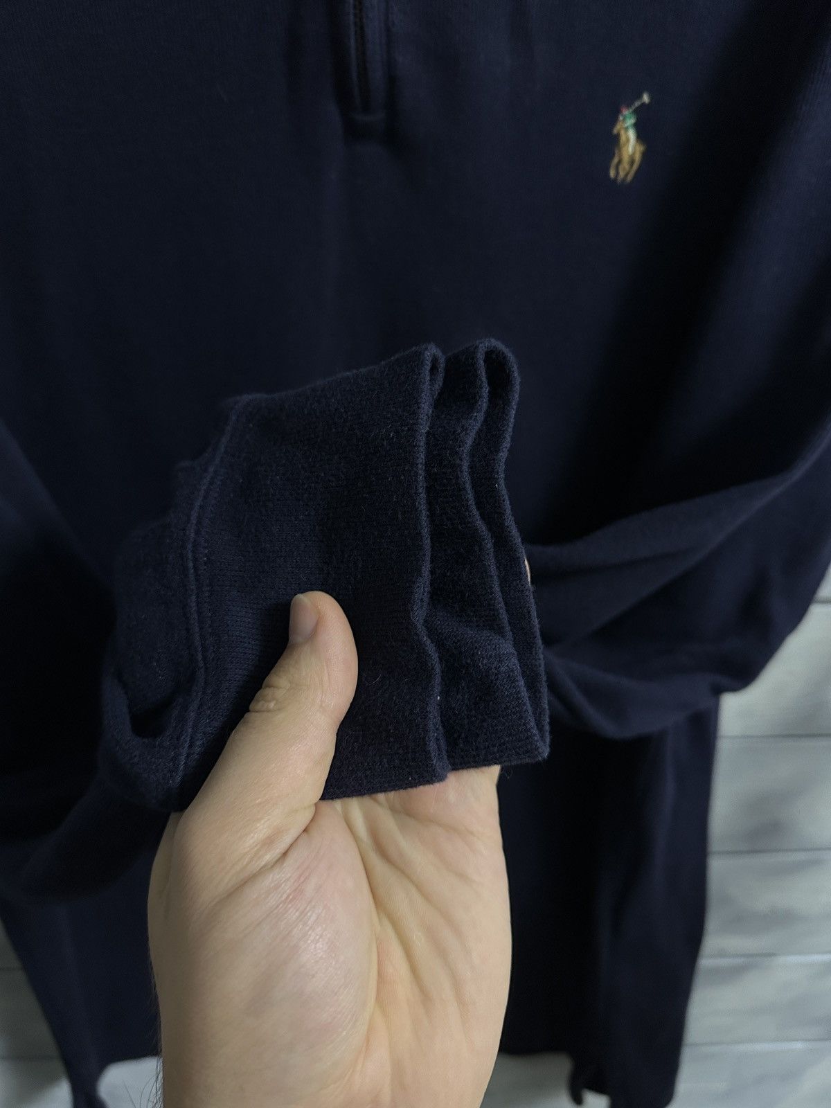 Polo Ralph Lauren Luxury Zip Sweater Polo Ralph Lauren Color Logo Size S-M Size US S / EU 44-46 / 1 - 4 Thumbnail