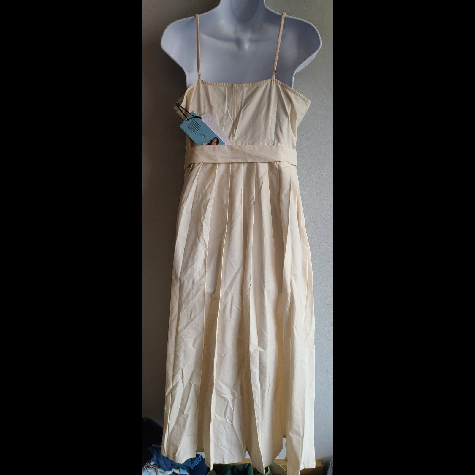 Other NEW women's 10 medium beige tank top maxi dress Size M / US 6-8 / IT 42-44 - 9 Thumbnail