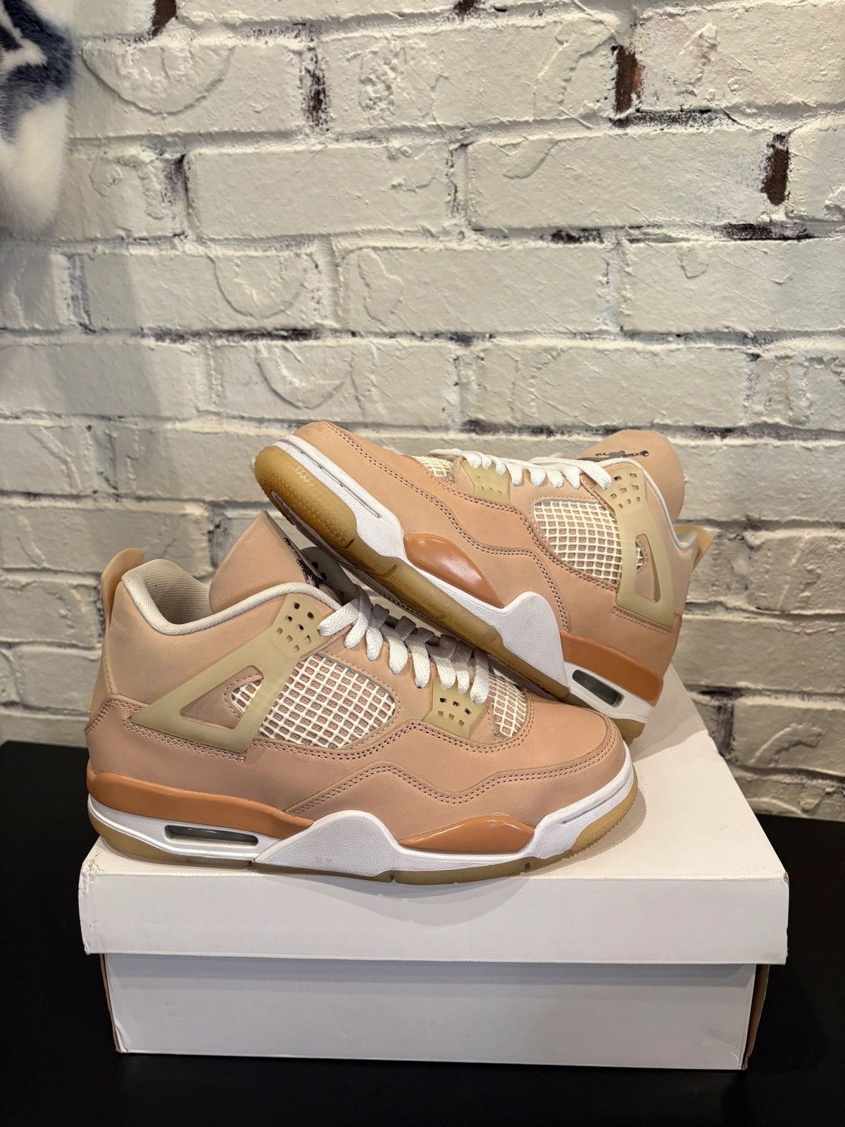 Jordan Brand Jordan 4 Retro Shimmer Clean OG Size 7.5W/6M Size US 7.5 / IT 37.5 - 1 Thumbnail