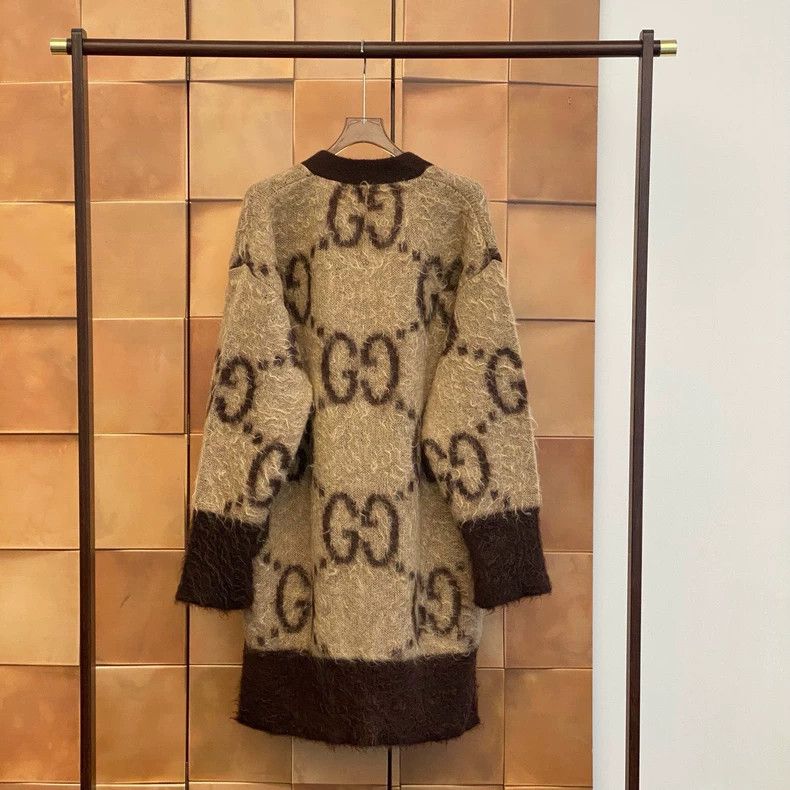 Gucci Gucci Popular long-style old-fashioned full-print horsehair Size XL / US 12-14 / IT 48-50 - 4 Thumbnail