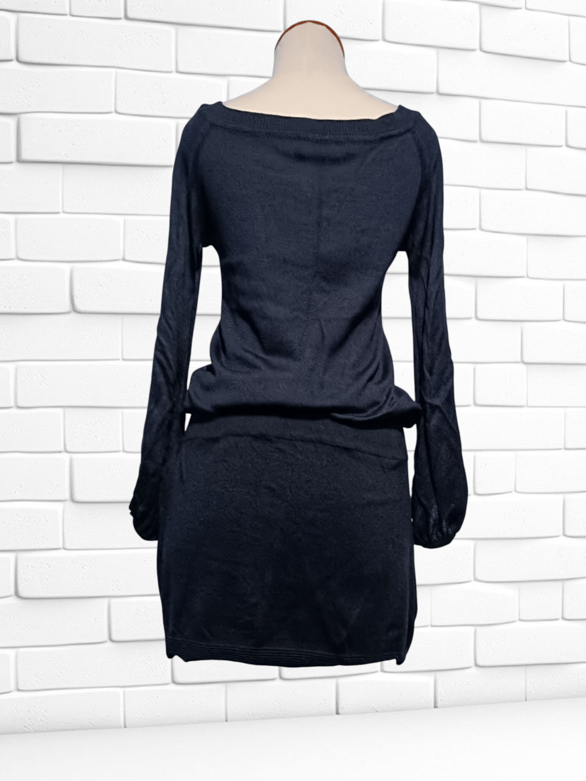 Japanese Brand Egoist Mini Dress Logo "EGO" Size M / US 6-8 / IT 42-44 - 5 Thumbnail