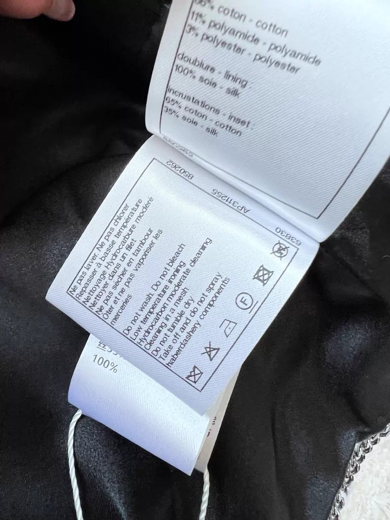 Chanel Chanel Black satin lapel long-sleeved short jacket Size XS / US 0-2 / IT 36-38 - 9 Thumbnail