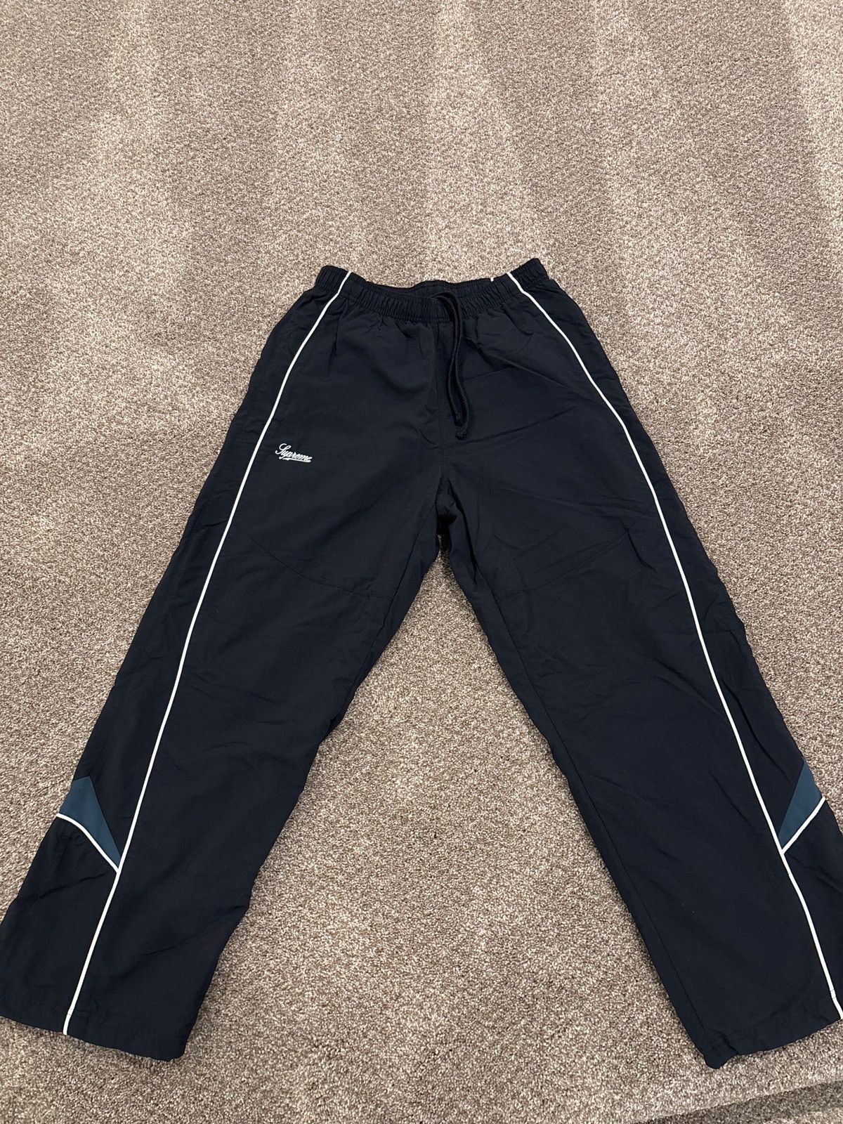 Supreme Supreme Contrast Piping Track Pants | Grailed