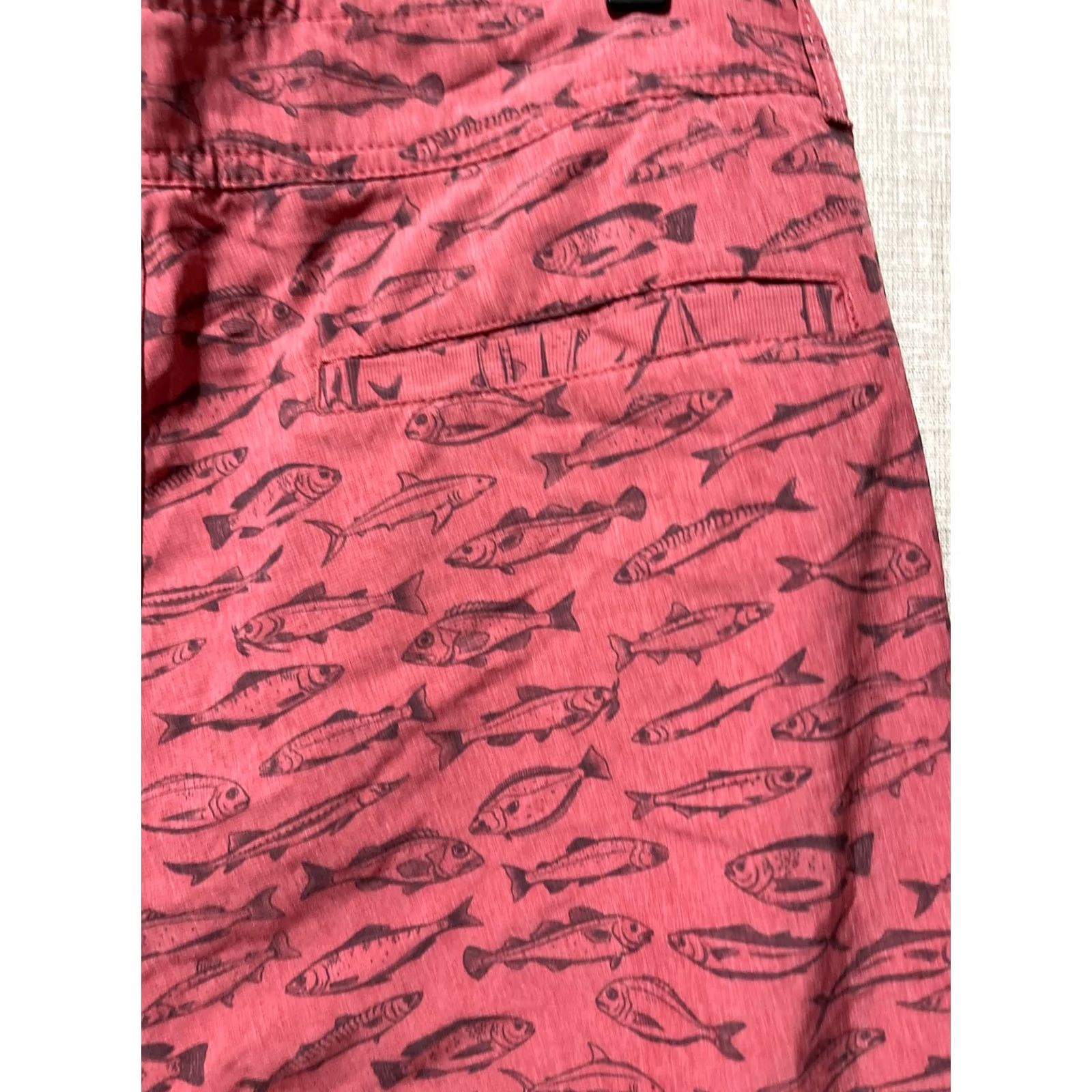Sperry Sperry Shorts Mens M Red Board Performance Fishing Size US 31 - 6 Thumbnail