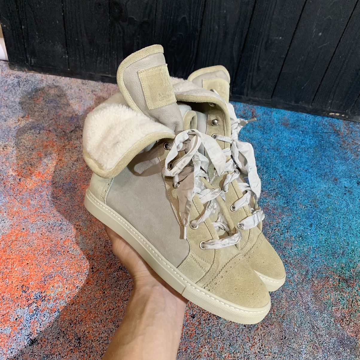 Brunello Cucinelli Brunello Cucinelli Leather Warm Sneakers Size 37 Size US 7 / IT 37 - 9 Thumbnail