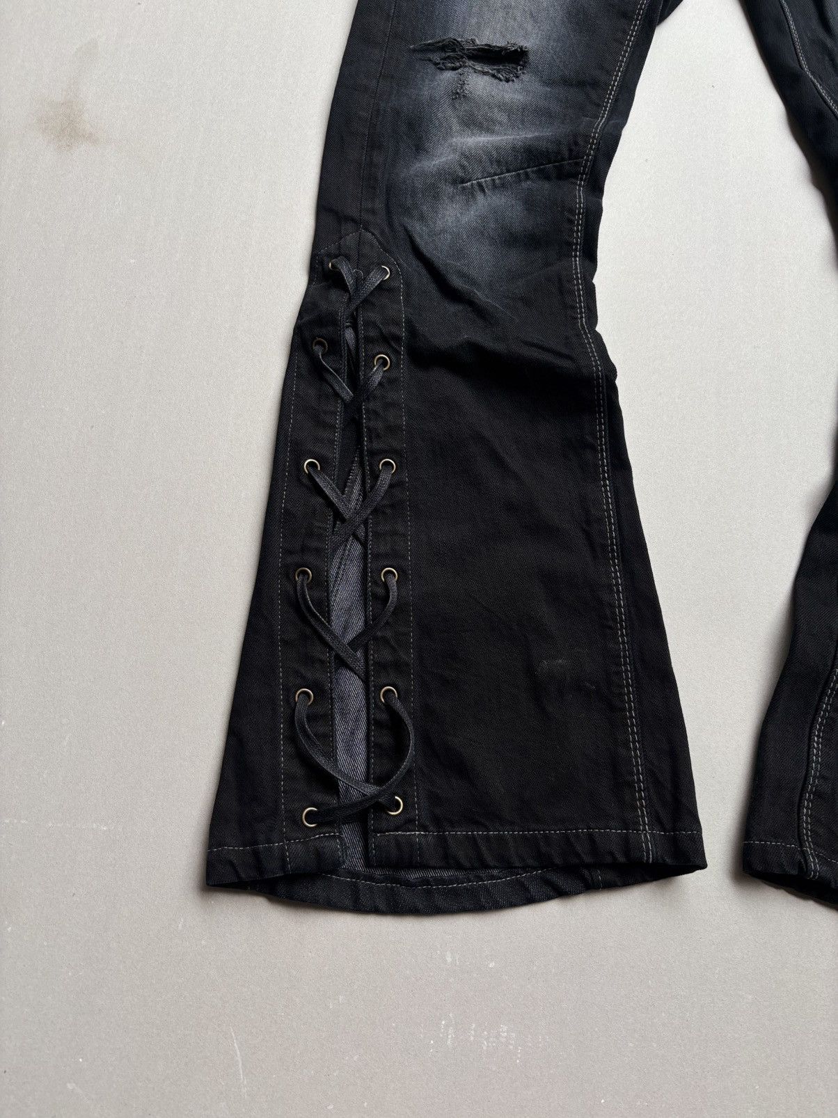 GOSTAR DE FUGA Lace up flare jeans Size US 28 / EU 44 - 4 Thumbnail