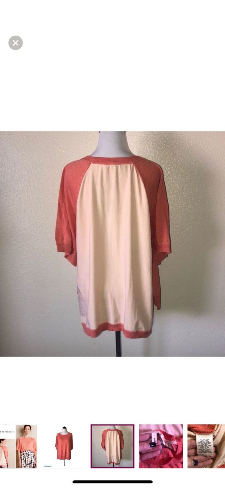 Anthropologie Anthropologie moth medium east river falls pullover sweater Size M / US 6-8 / IT 42-44 - 2 Thumbnail