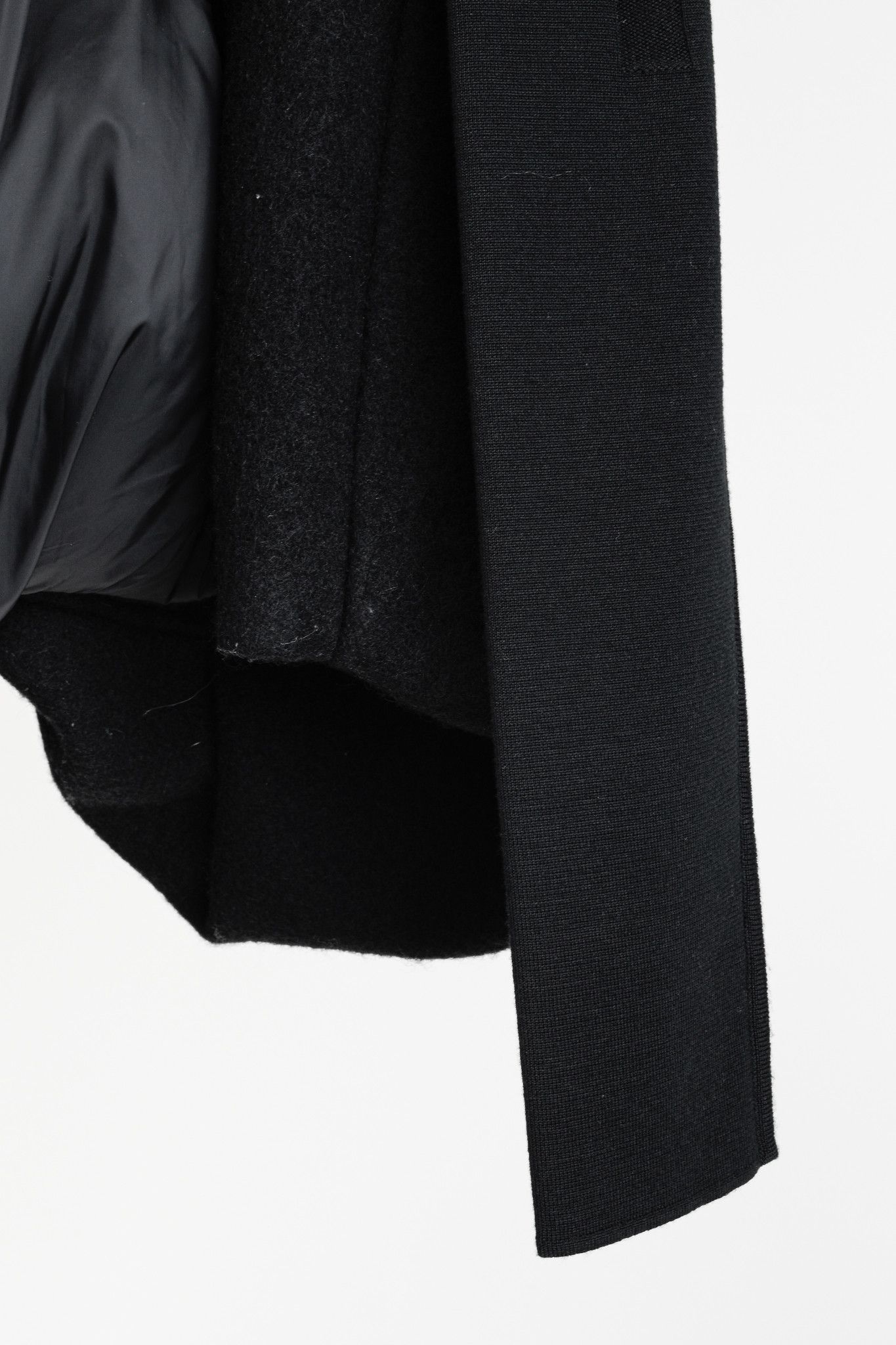 Rick Owens Rick Owens AW/17 Runway Wool Asymmetrical Front Zip Jacket Size XS / US 0-2 / IT 36-38 - 6 Thumbnail