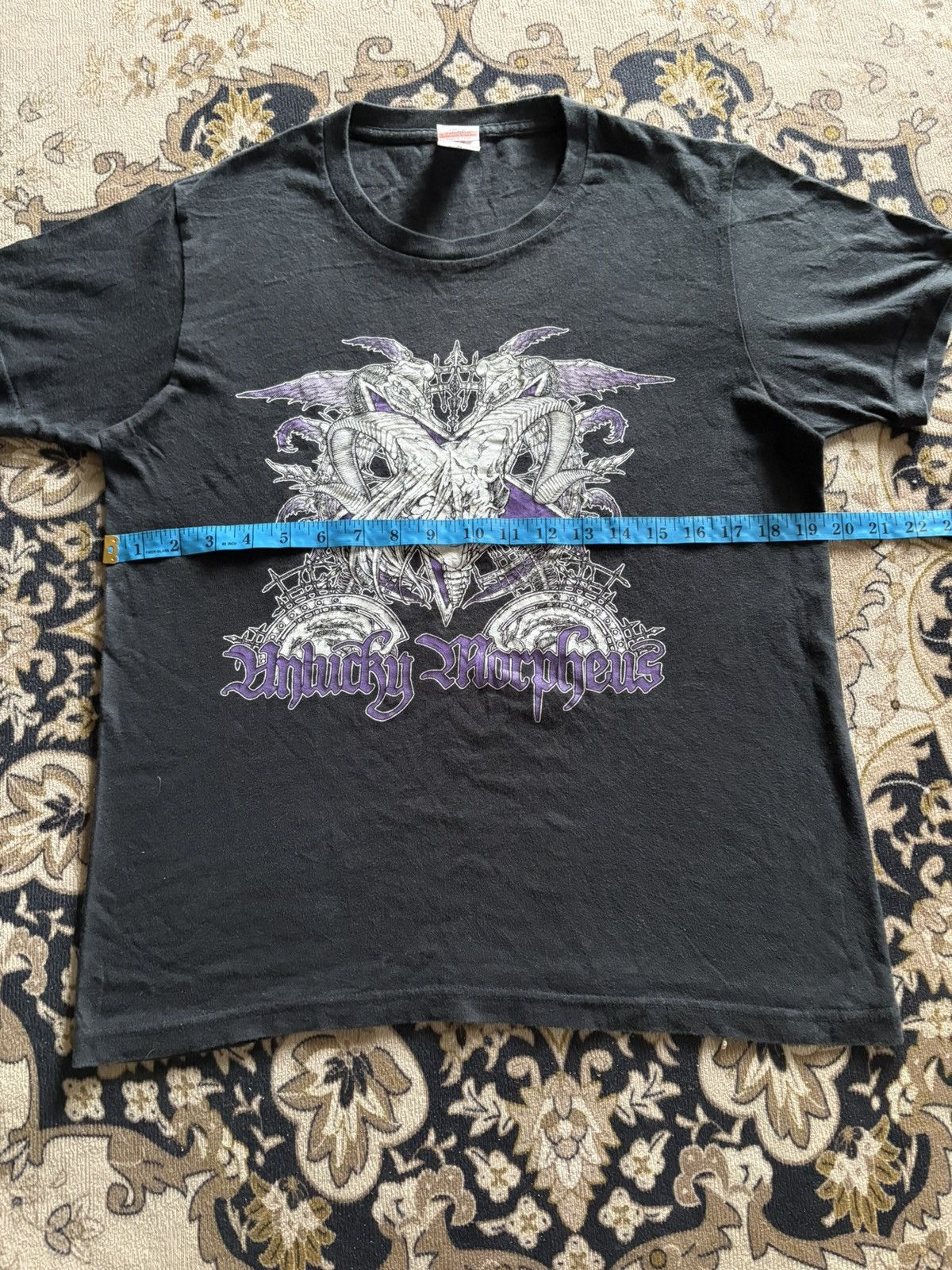 Band Tees × Japanese Brand UNLUCKY MORPHEUS Rock Band Japan Tee Size US M / EU 48-50 / 2 - 5 Thumbnail
