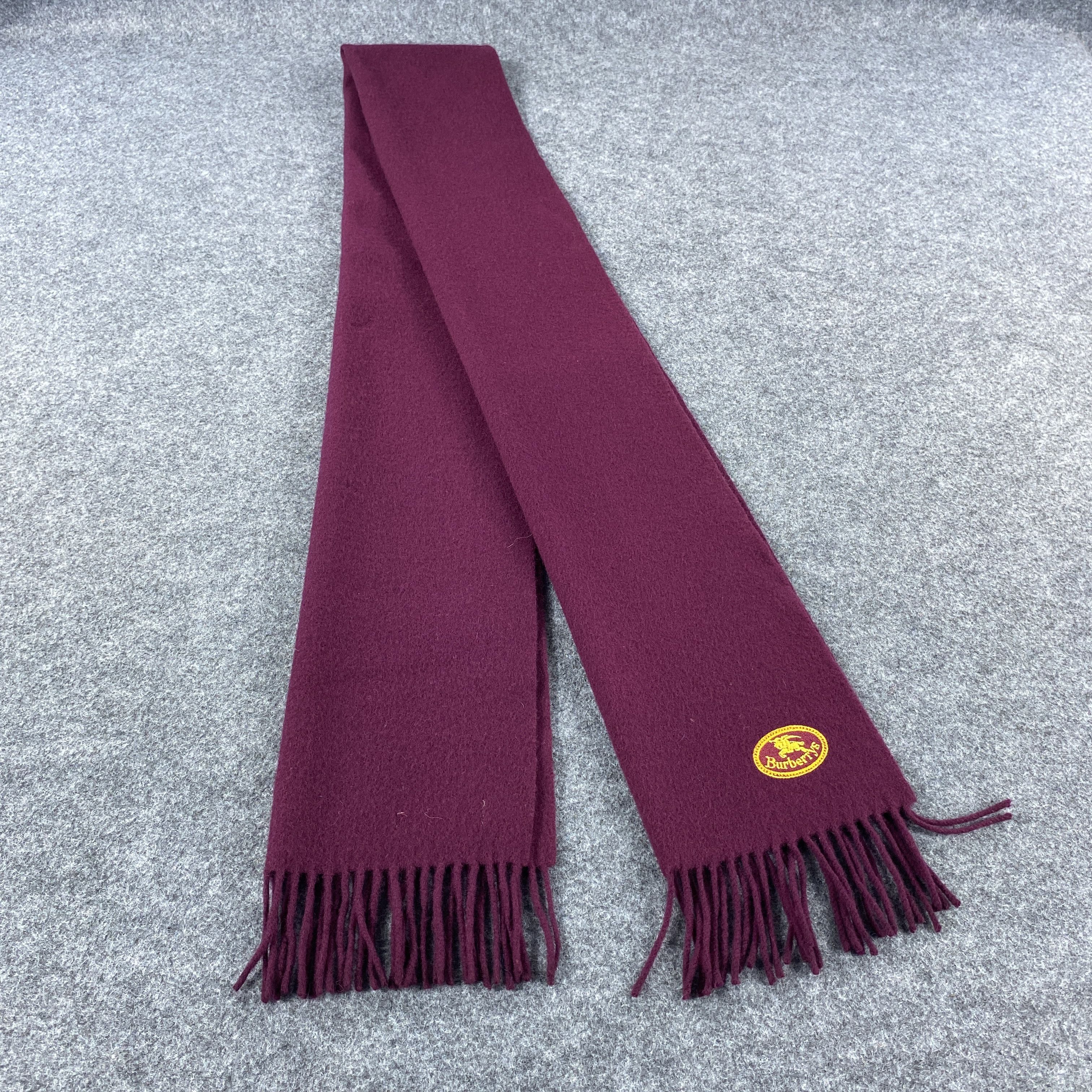Burberry × Vintage GF10503 Burberry Scarf Neck Wear Muffler Size ONE SIZE - 1 Thumbnail