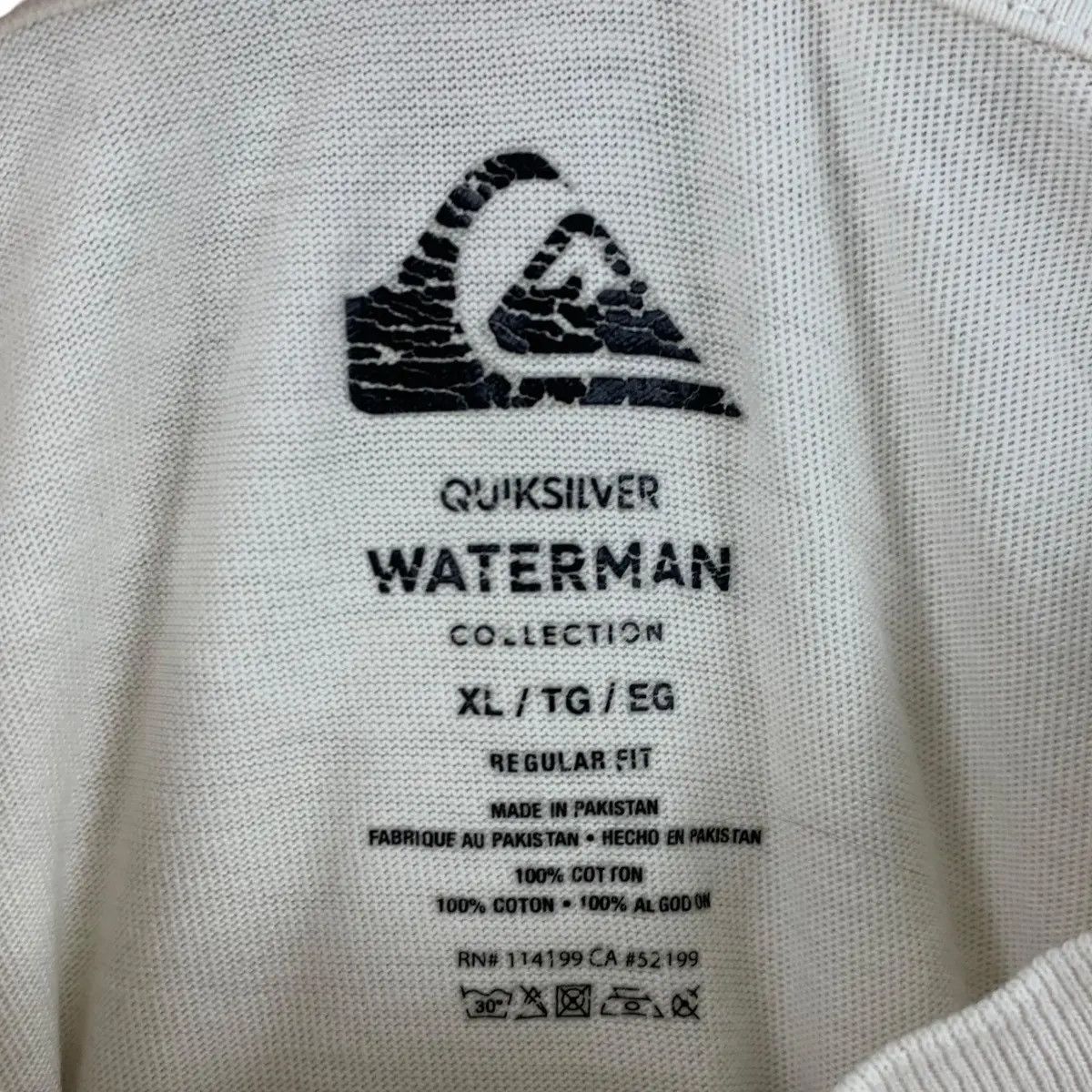 Quiksilver Vintage QUIKSILVER WATERMAN COLLECTION Tee Shirt Top Size US XL / EU 56 / 4 - 6 Thumbnail