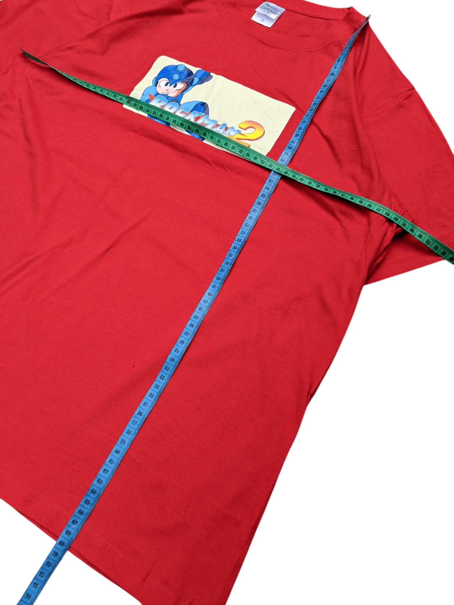 Japanese Brand Capcom Exclusive Official Rockman 2 Megaman Game Tee Size US L / EU 52-54 / 3 - 6 Thumbnail