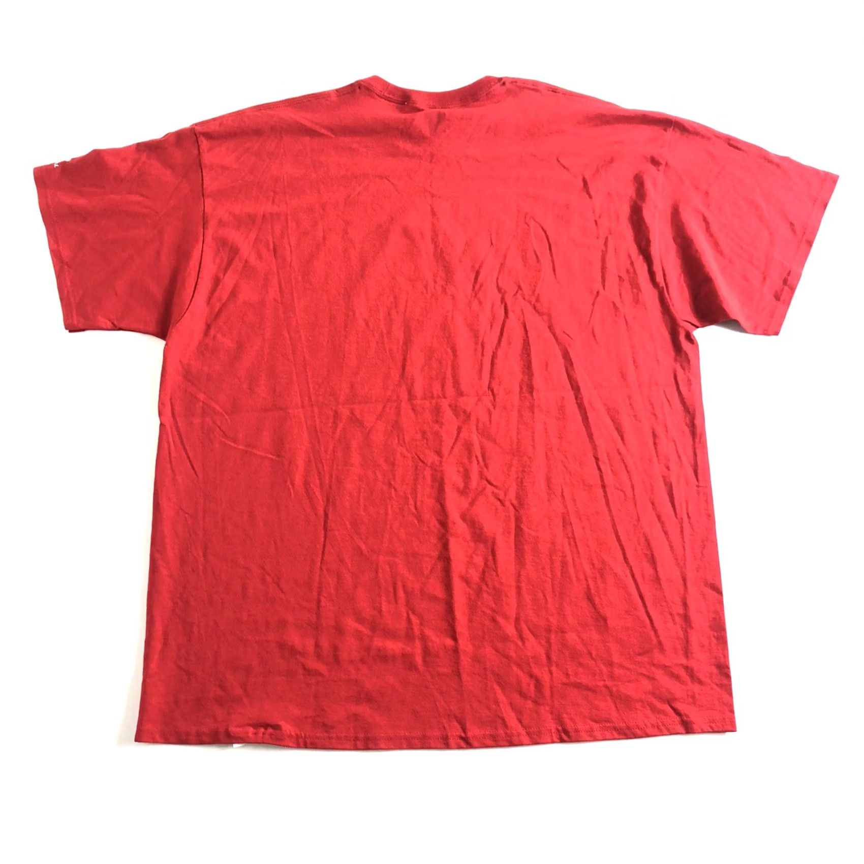 NCAA Russell Ole Miss Men's 2XL T Shirt Red Cotton NCAA University MS Athletic Crew Neck Short Sleeve Shirt Sports Men Size US XXL / EU 58 / 5 - 2 Thumbnail