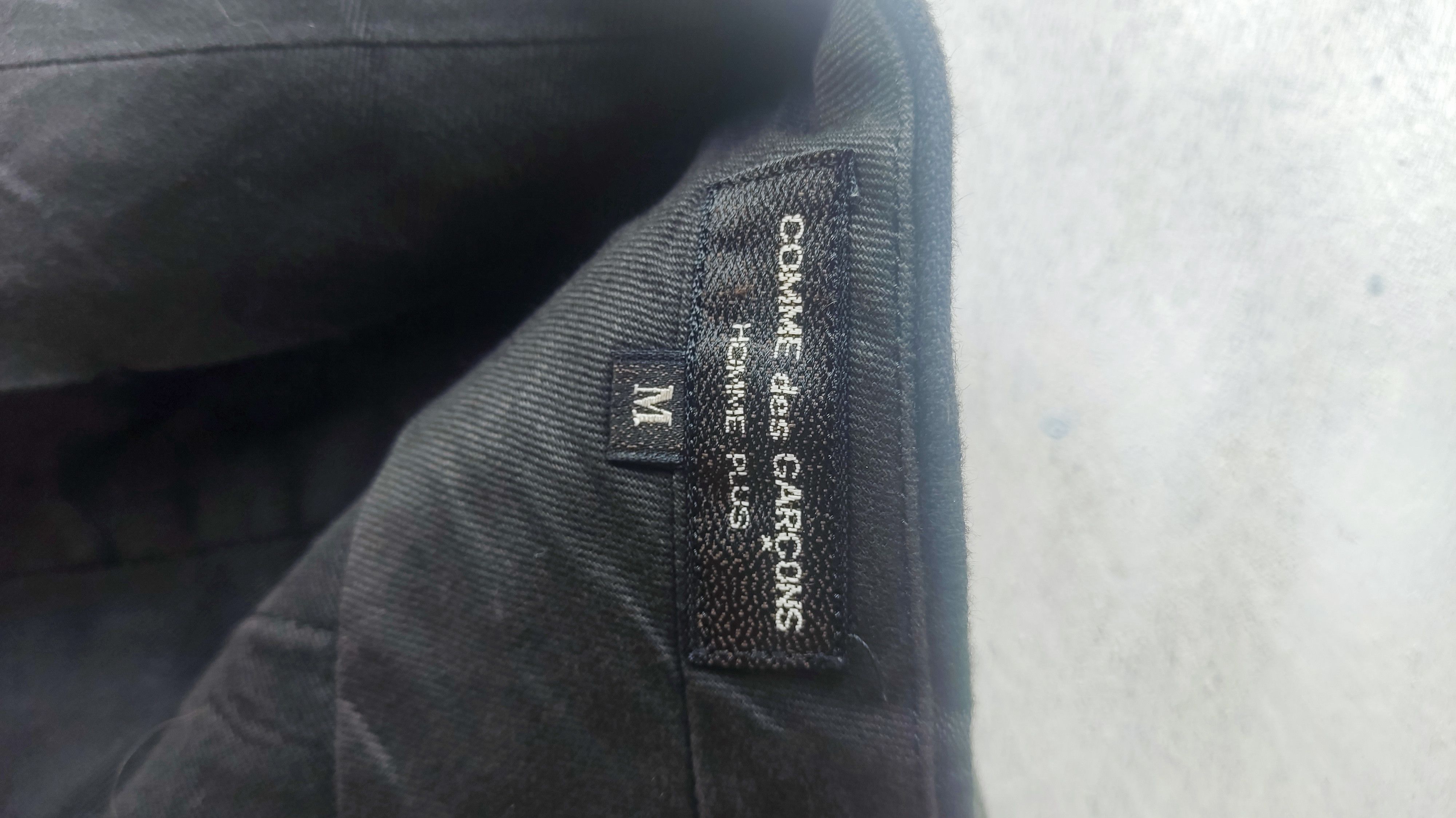 Comme des Garcons Homme ⚡️Sample Vtg CdG Homme Plus🇯🇵 Gabardine wool pants Size US 32 / EU 48 - 5 Thumbnail