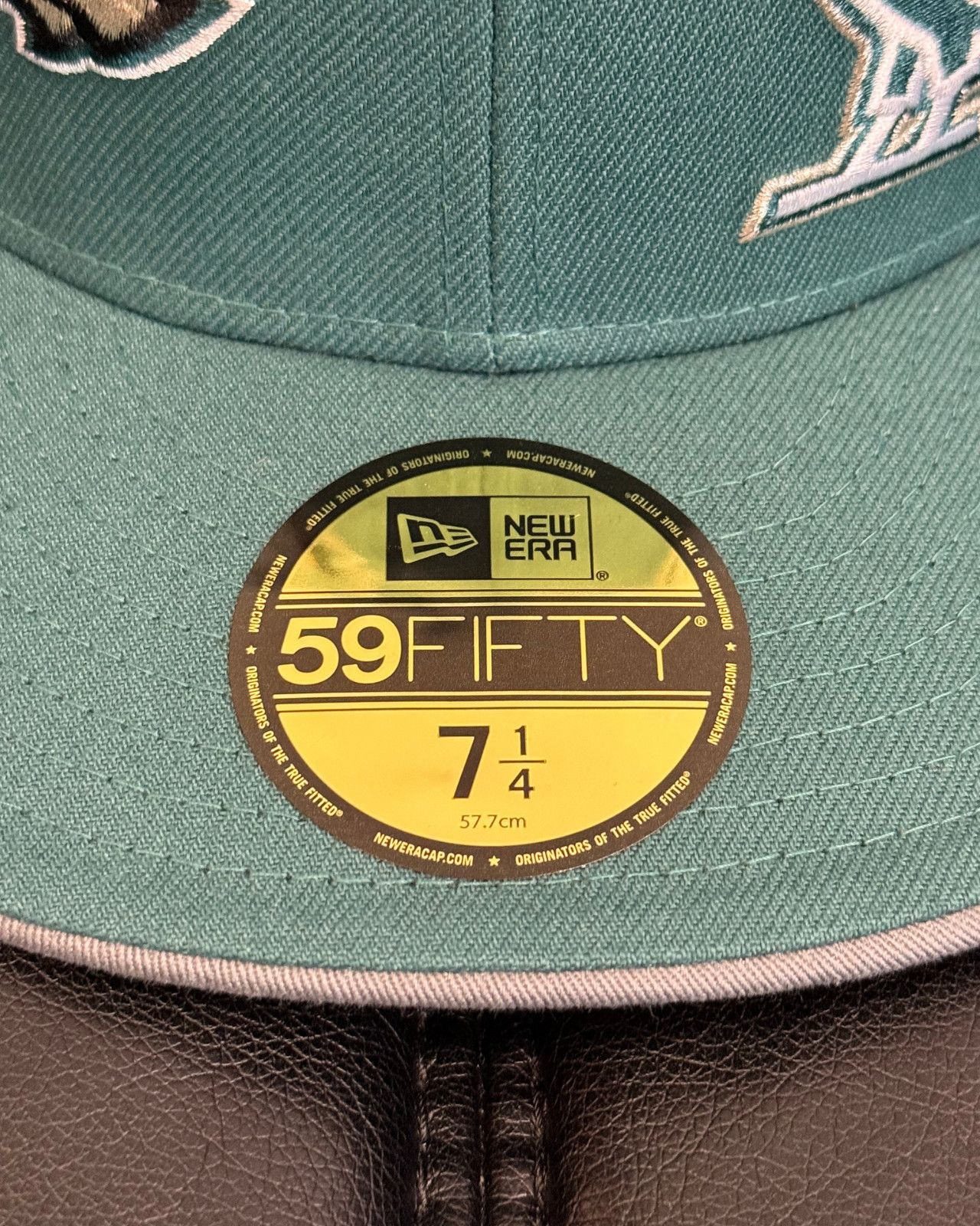 New Era 7 1/4 - OVO x New Era x NFL Philadelphia Eagles Fitted Hat Size ONE SIZE - 5 Thumbnail