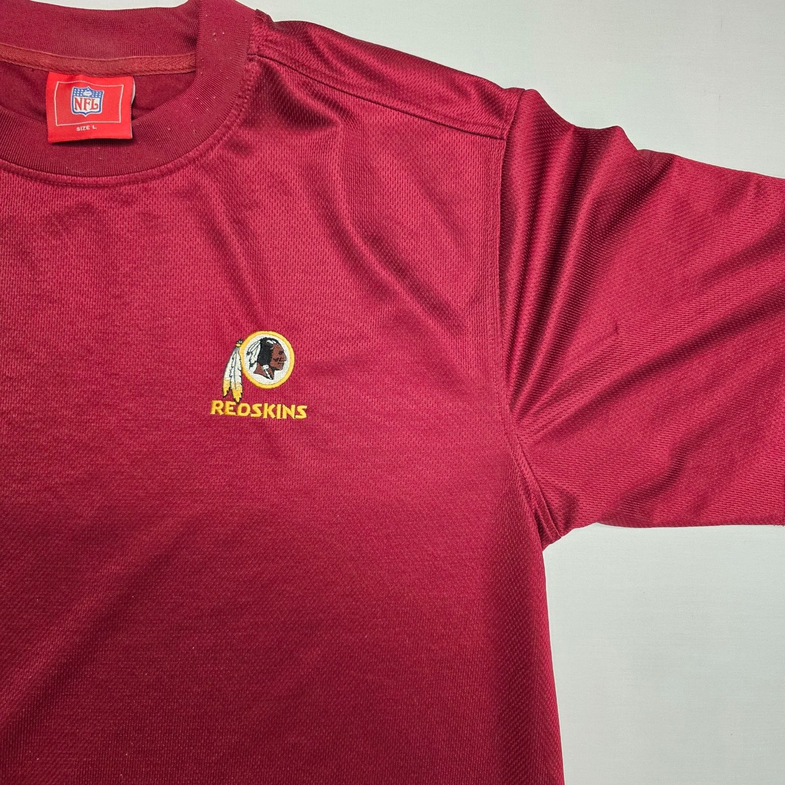 NFL Vintage Washington Redskins Shirt NFL Polyester Tee L Size US L / EU 52-54 / 3 - 2 Thumbnail