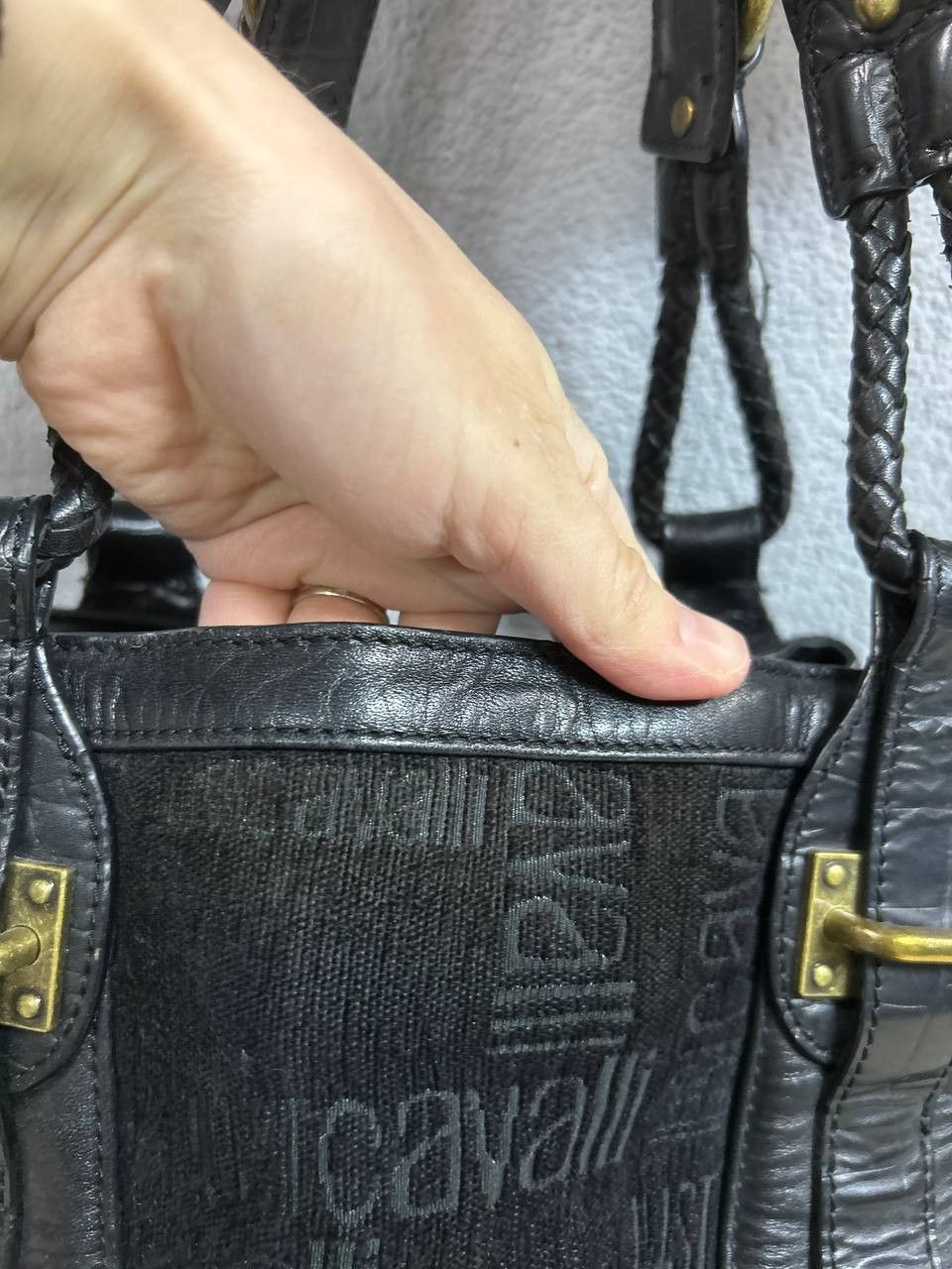 Just Cavalli Just Cavalli womens leather shoulder bag Size ONE SIZE - 18 Thumbnail