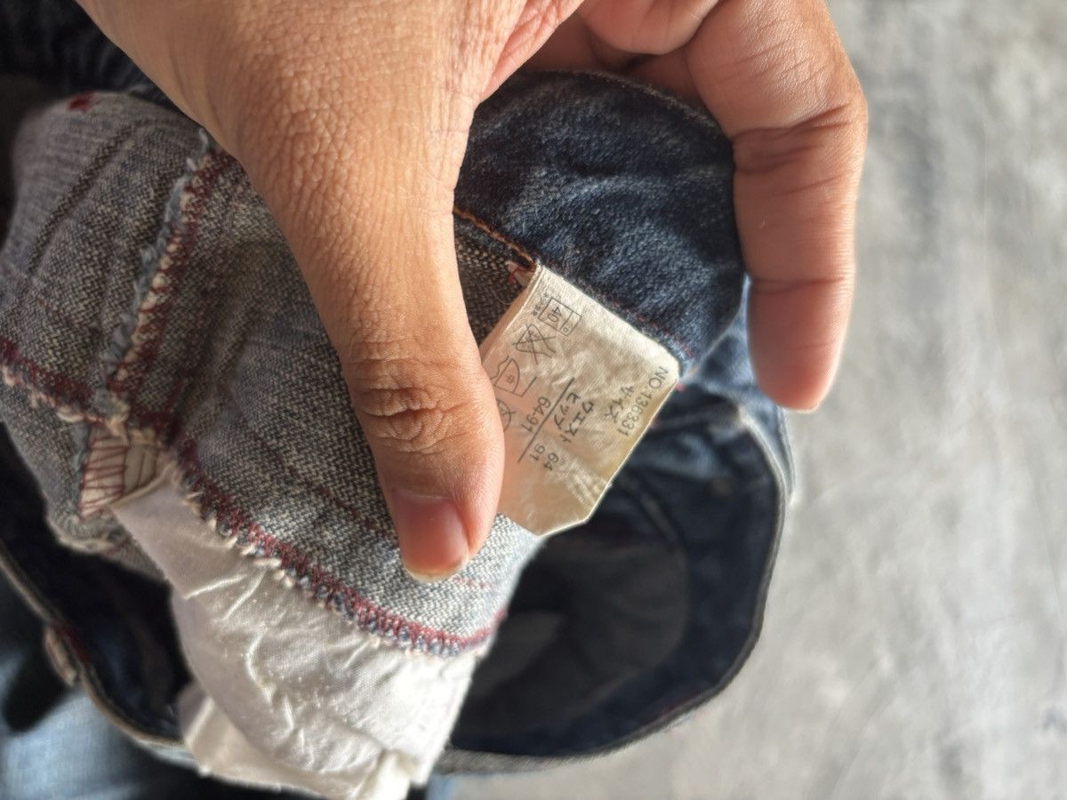 If Six Was Nine CRAZY DOUBLE WAIST JAPANESE DENIM WITH SIDE SKULL EMBROIDERY Size US 32 / EU 48 - 5 Thumbnail