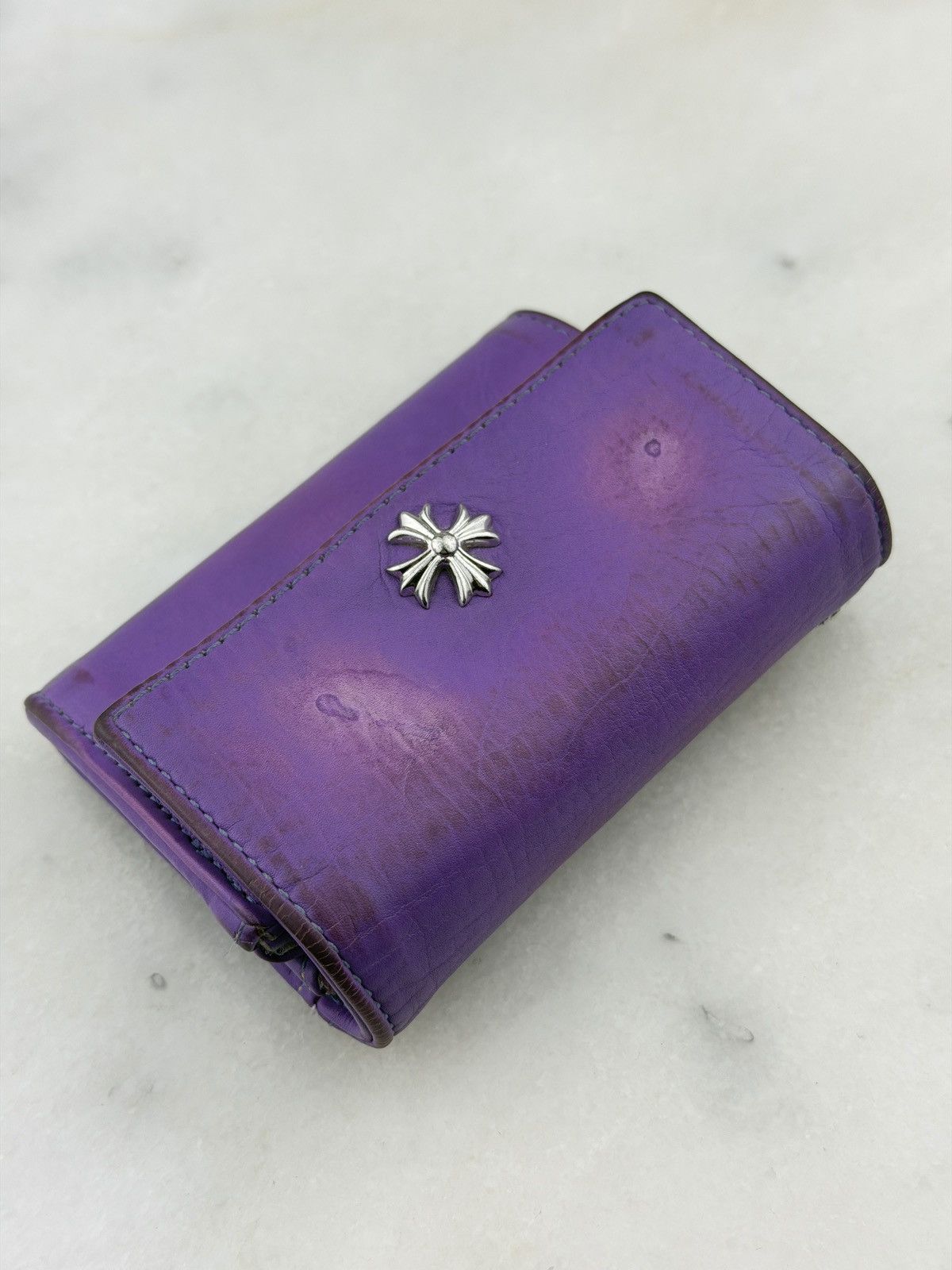 Chrome Hearts CHROME HEARTS PLUS CROSS WALLET PURPLE Size ONE SIZE - 12 Thumbnail