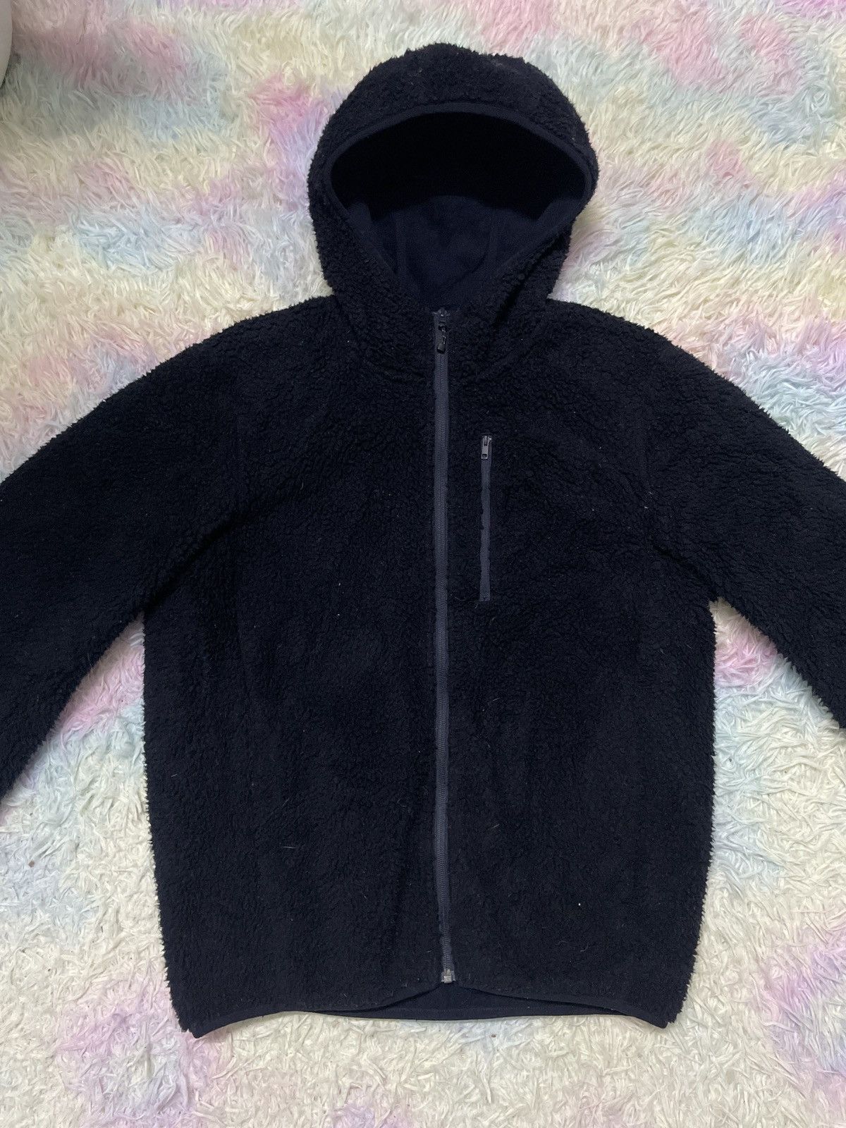 Japanese Brand × Uniqlo Uniqlo Wool hoodie gorpcore cutting Size US M / EU 48-50 / 2 - 4 Thumbnail