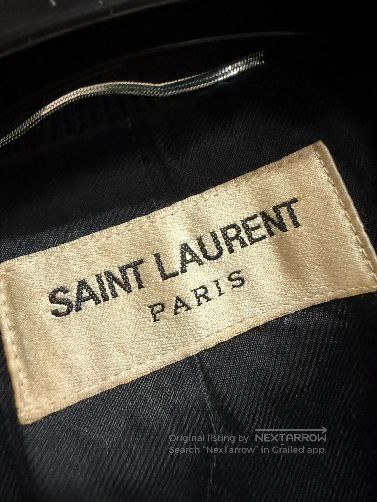 Saint Laurent Paris Saint Laurent 2017FW Black and White Bomber Jacket. Size US M / EU 48-50 / 2 - 2 Thumbnail