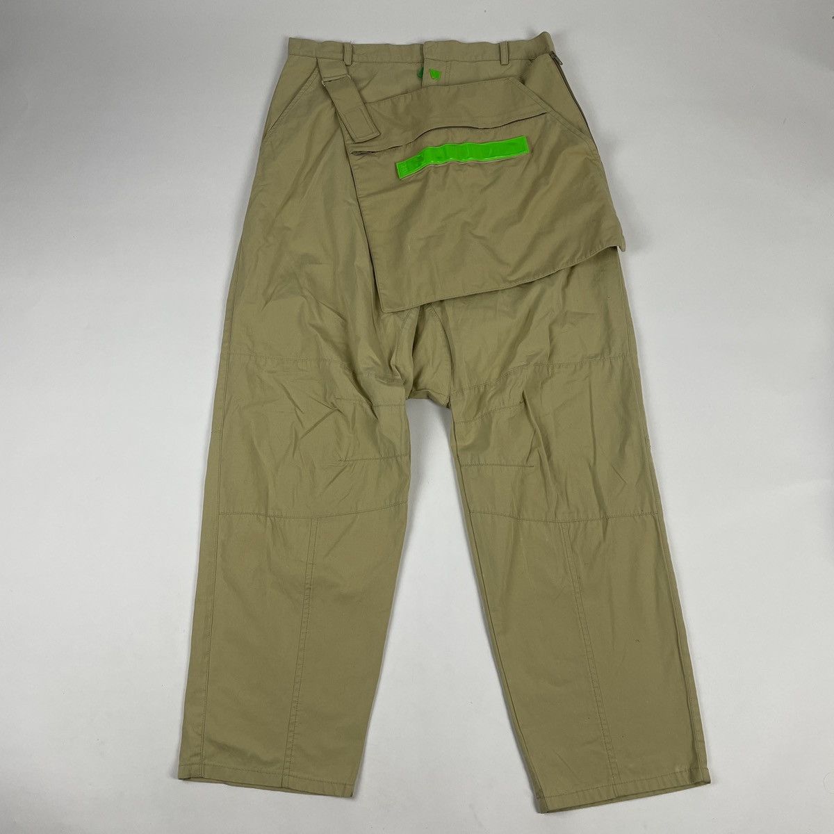 image of W Lt Walter Van Beirendonck x Walter Van Beirendonck Walter Baggy Pants With Removable Apron Bag in