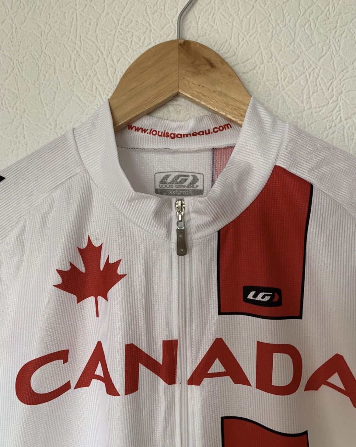 Other LOUIS GARNEAU CYCLE JERSEY CANADA T SHIRT VINTAGE WHITE Size US XXL / EU 58 / 5 - 2 Thumbnail