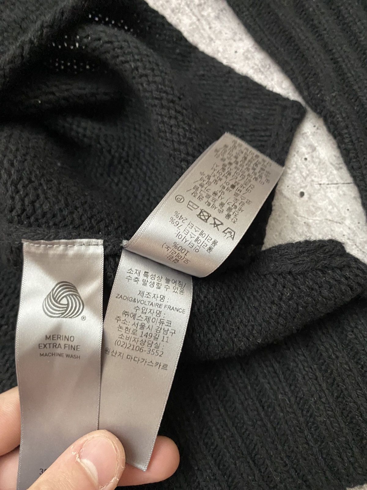 Zadig & Voltaire ZADIG&VOLTAIRE WOOL SWEATER Size XS / US 0-2 / IT 36-38 - 13 Thumbnail