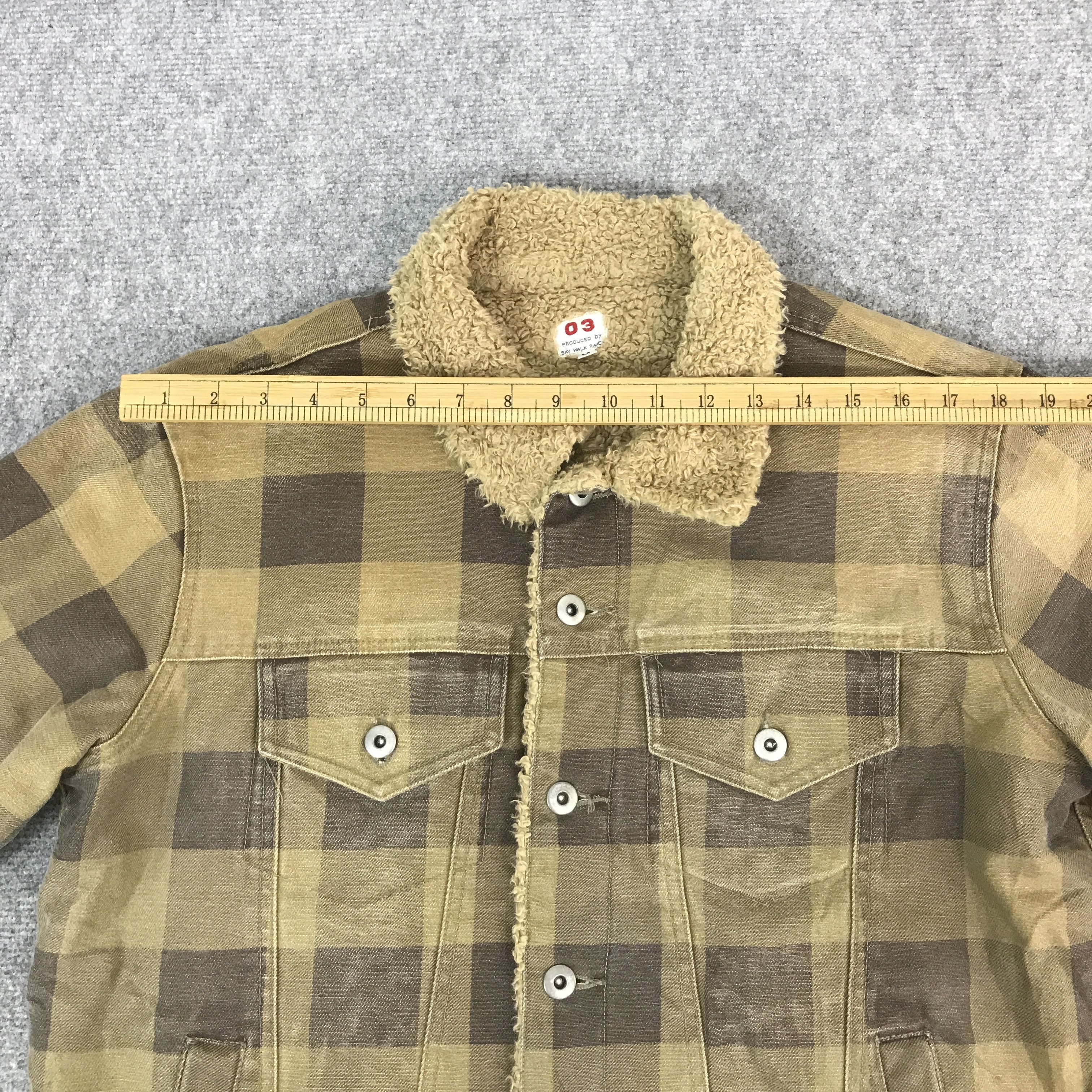 Japanese Brand SKY WALK RANCH TARTAN STYLE BUTTON JACKET Size US M / EU 48-50 / 2 - 5 Thumbnail