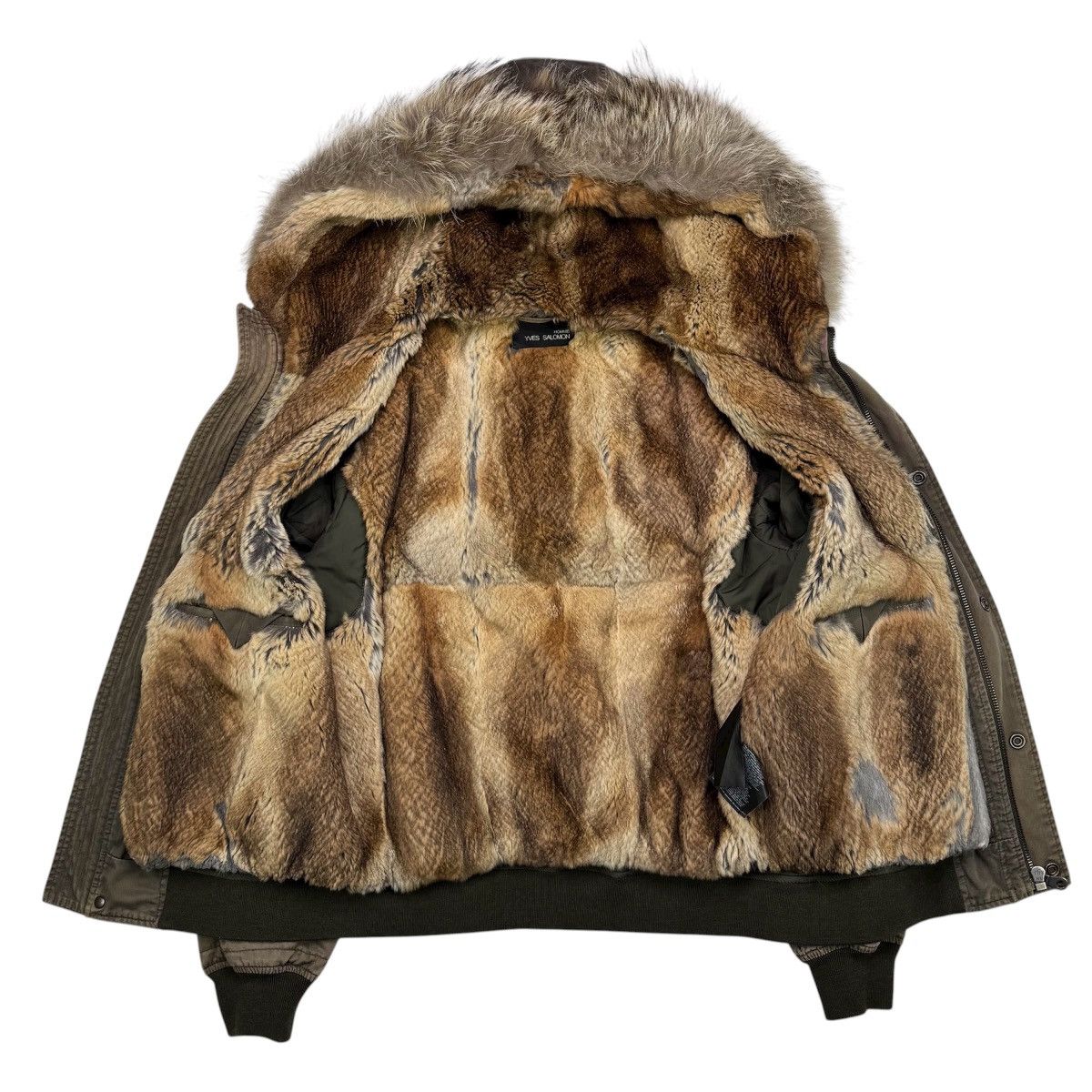 Yves Salomon YVES SALOMON HOMME RABBIT FUR PARKA Size US M / EU 48-50 / 2 - 4 Thumbnail