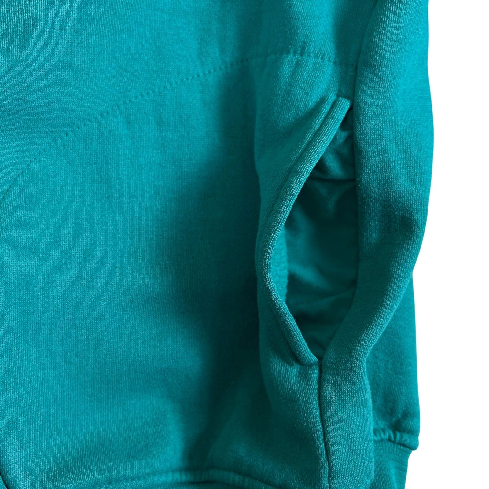 Nordstrom Vintage Teal Mock Neck Sweatshirt L | Nordstrom Lingerie Size L / US 10 / IT 46 - 9 Thumbnail