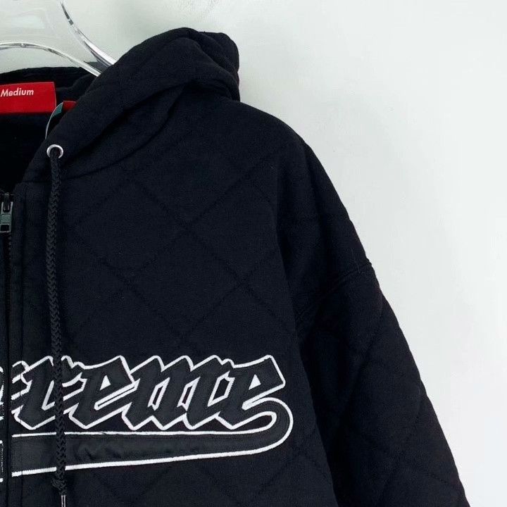 Supreme Supreme Logo Embroidery Cotton Hoodie Size US M / EU 48-50 / 2 - 3 Thumbnail