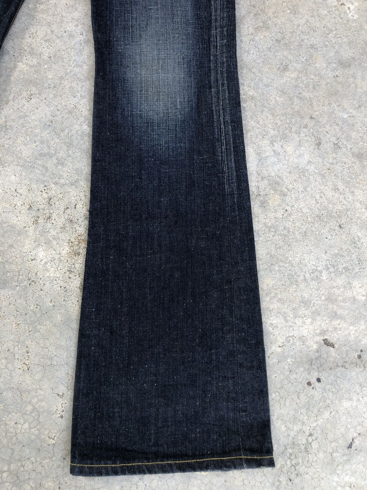 If Six Was Nine Japanese Edwin 511 R Flared Jeans Distressed Jeans Size US 31 - 6 Thumbnail
