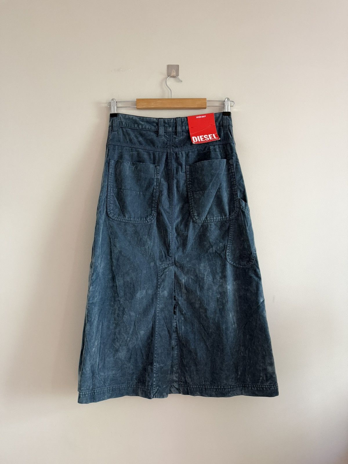 Diesel Diesel Velvet Midi Skirt Size 25" / US 0 / IT 36 - 5 Thumbnail
