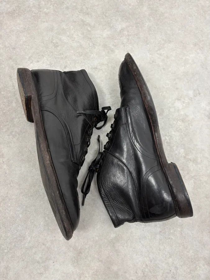 Dolce & Gabbana 2010s Dolce & Gabbana Black Leather Boots Size US 10.5 / EU 43-44 - 6 Thumbnail