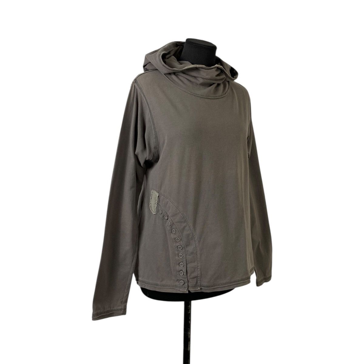 Rundholz Rundholz Black Label Assymetrical Button Big Shadow Hoodie Size S / US 4 / IT 40 - 3 Thumbnail