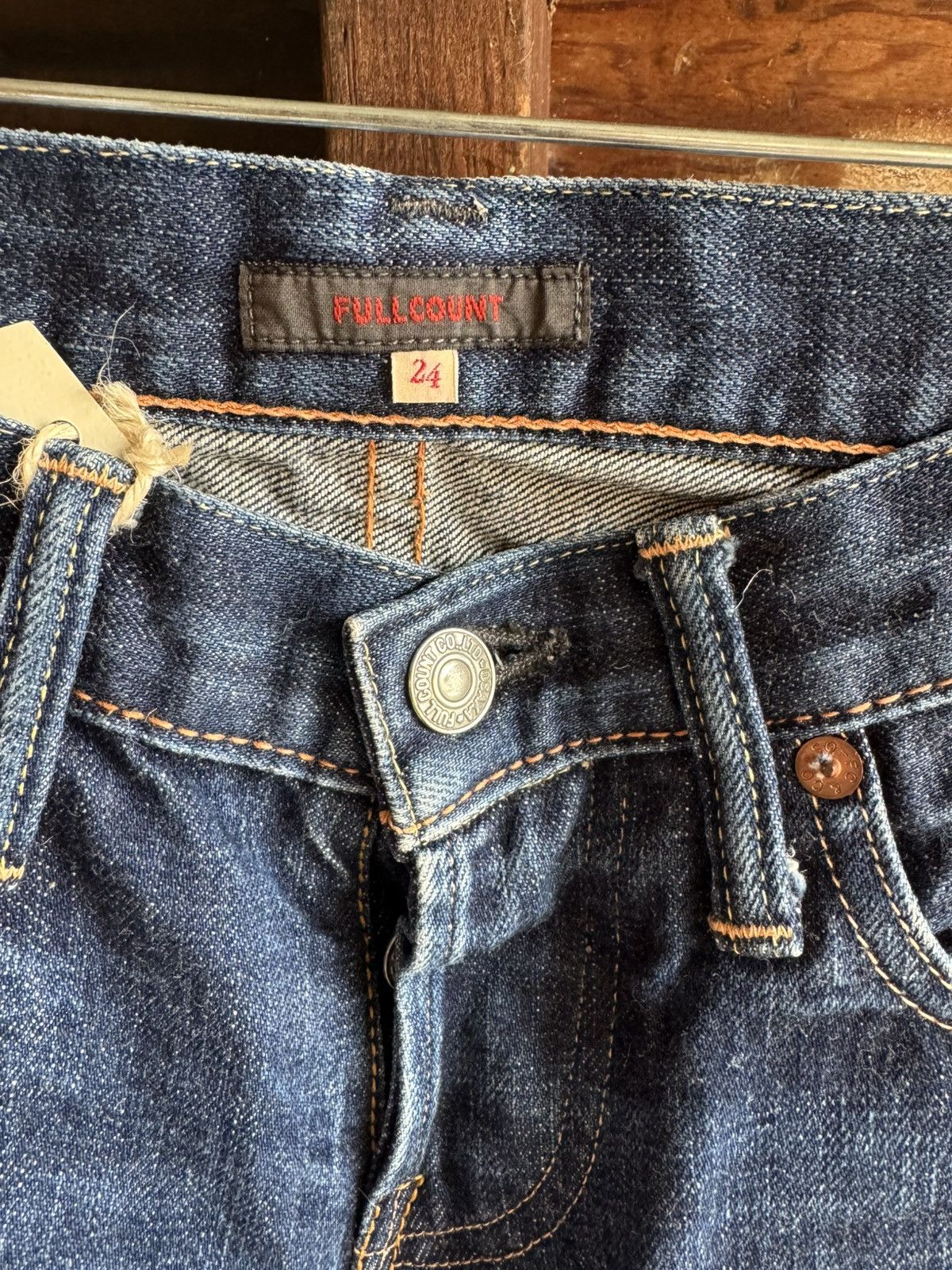 Full Count & Co. Full Count Monroe Jeans Size 27" / US 4 / IT 40 - 2 Thumbnail