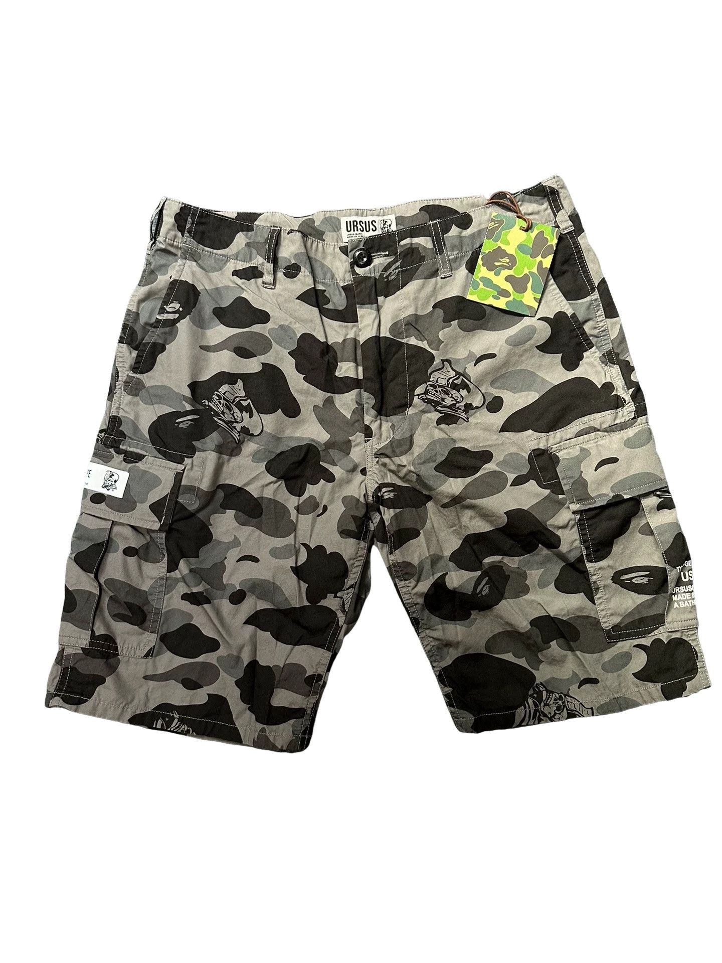 Bape A Bathing Ape Ursus Camo Shorts Size M Size US 32 / EU 48 - 1 Thumbnail