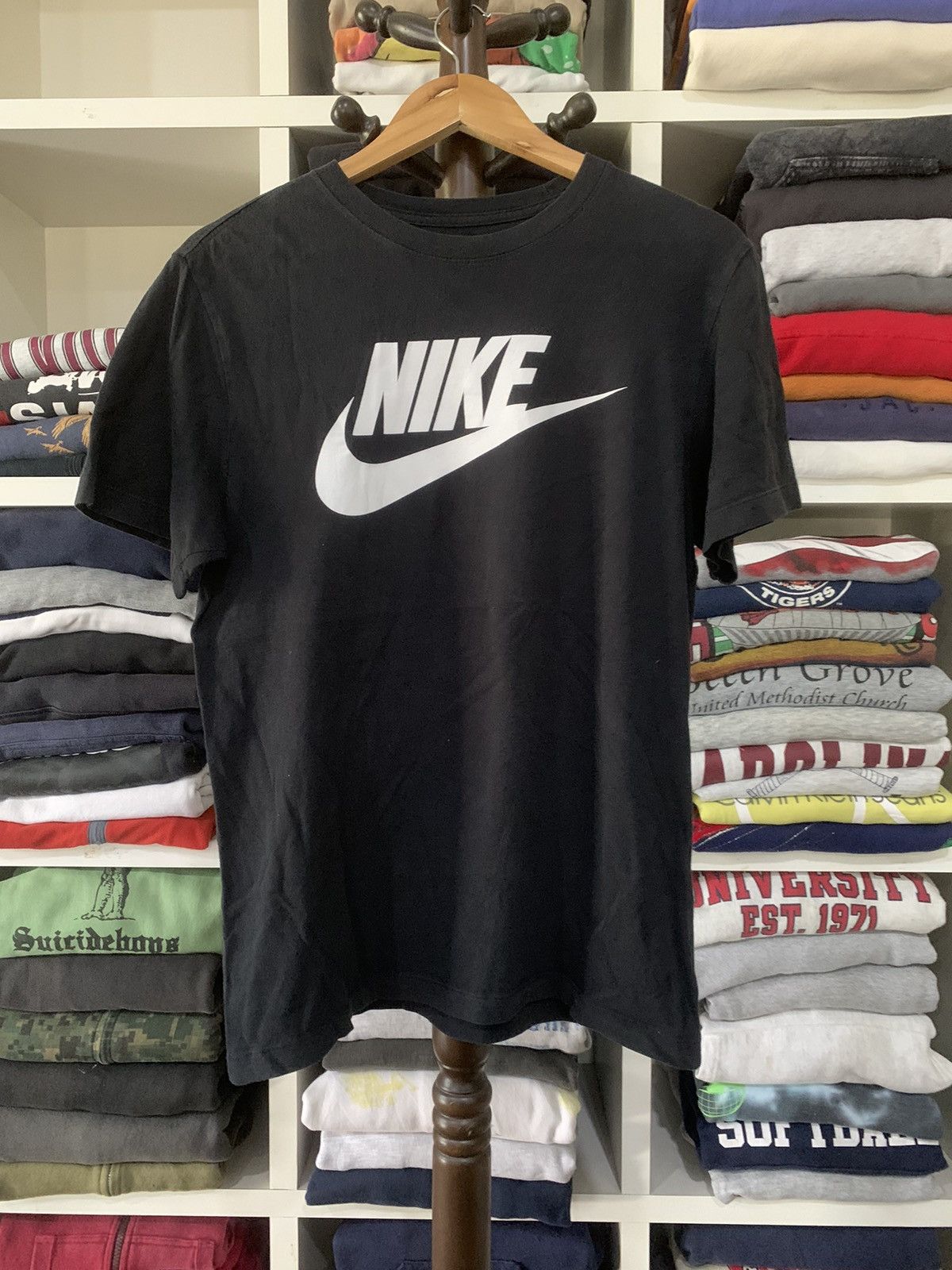 Nike Nike Swoosh Logo Tee Size US S / EU 44-46 / 1 - 1 Thumbnail