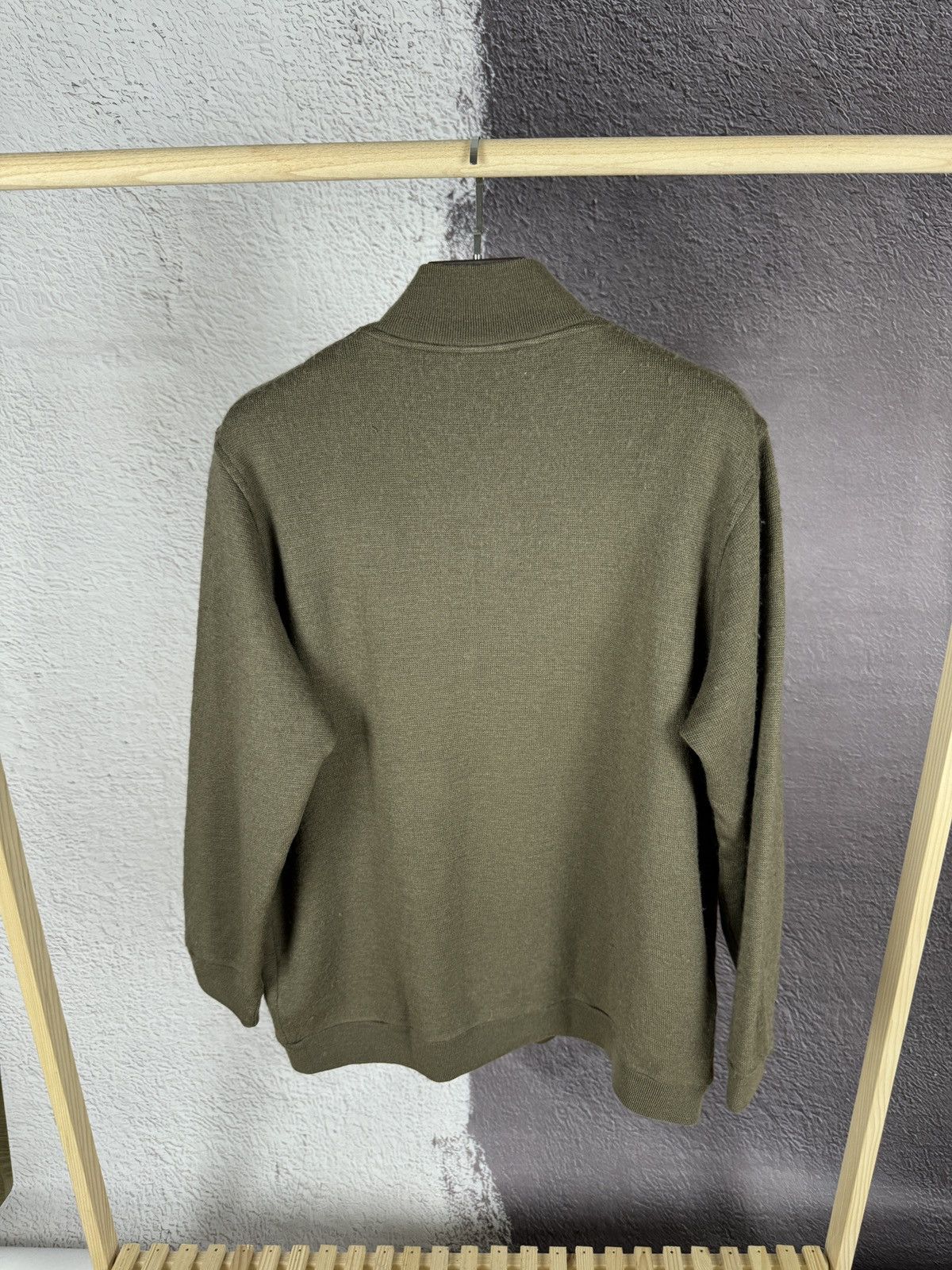 Lacoste Lacoste vintage wool blend striped double zipper sweater Size US XL / EU 56 / 4 - 11 Thumbnail